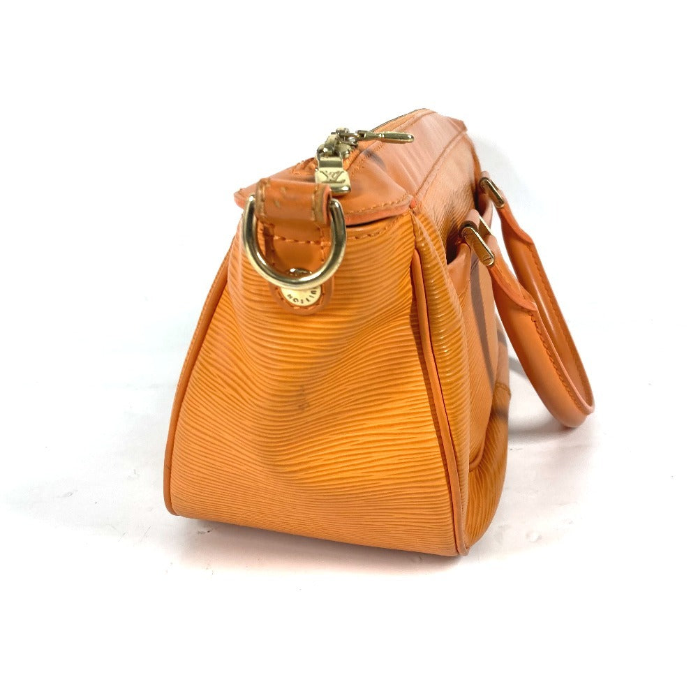 LOUIS VUITTON Handbag Epi Leather Orange Epi Danura MM