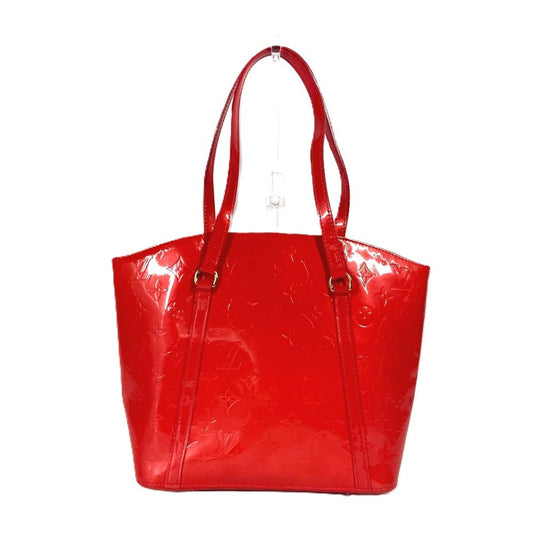 LOUIS VUITTON Shoulder Bag Monogram Vernis Red Monogram Vernis Avalon MM