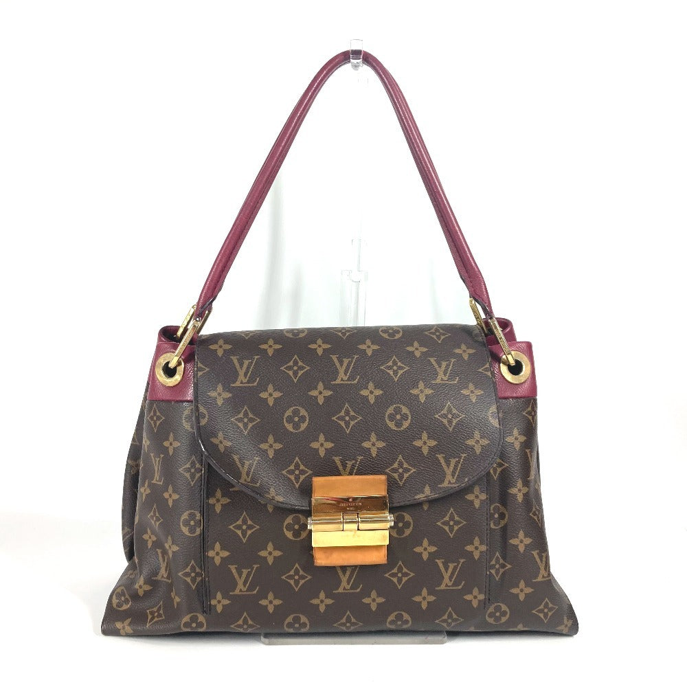 LOUIS VUITTON Shoulder Bag Monogram canvas purple Monogram Olympe Aurore