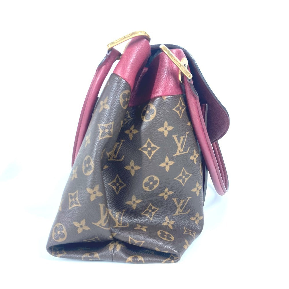 LOUIS VUITTON Shoulder Bag Monogram canvas purple Monogram Olympe Aurore
