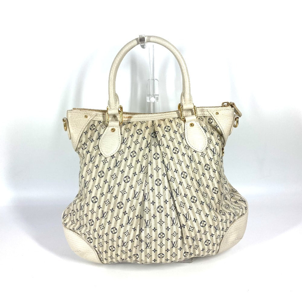 LOUIS VUITTON Shoulder Bag Monogram Mini-LinCanvas white Monogram Mini-Run Marina PM