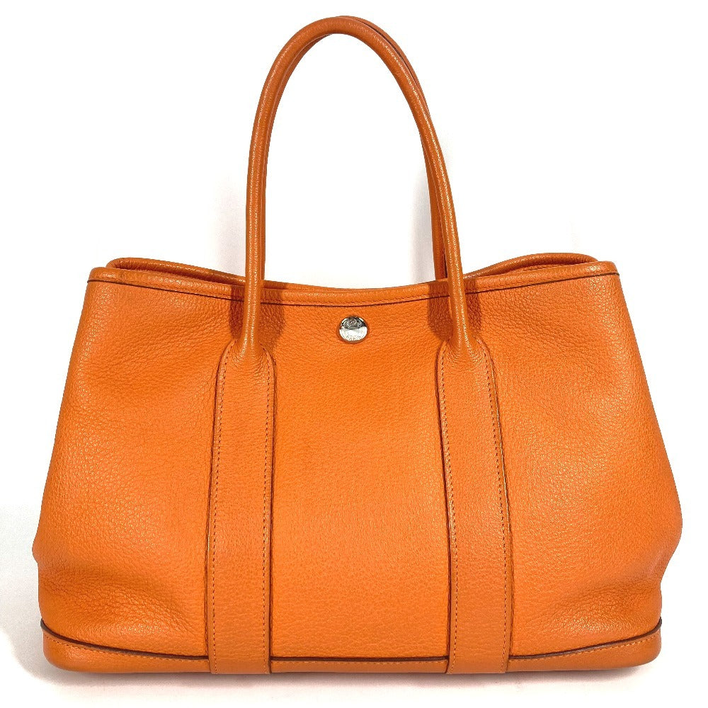 HERMES Tote Bag Negonda Orange Garden Party TPM Garden Party TPM
