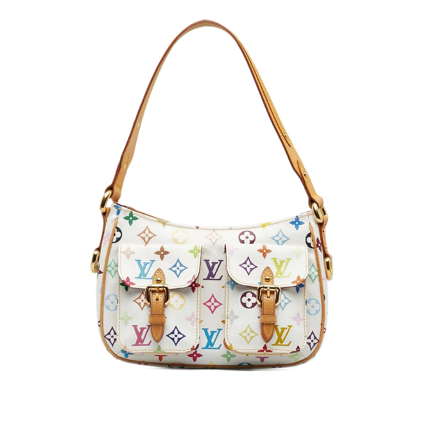 LOUIS VUITTON Monogram Multicolore Lodge PM Shoulder Bag