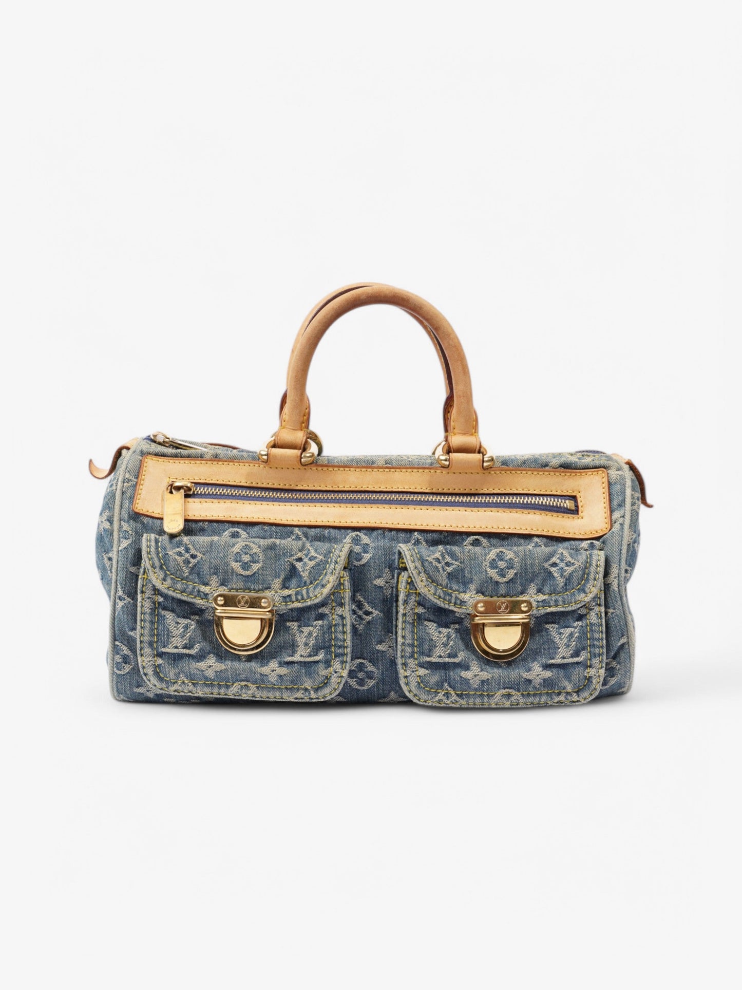 Louis Vuitton Denim Blue / Beige Denim