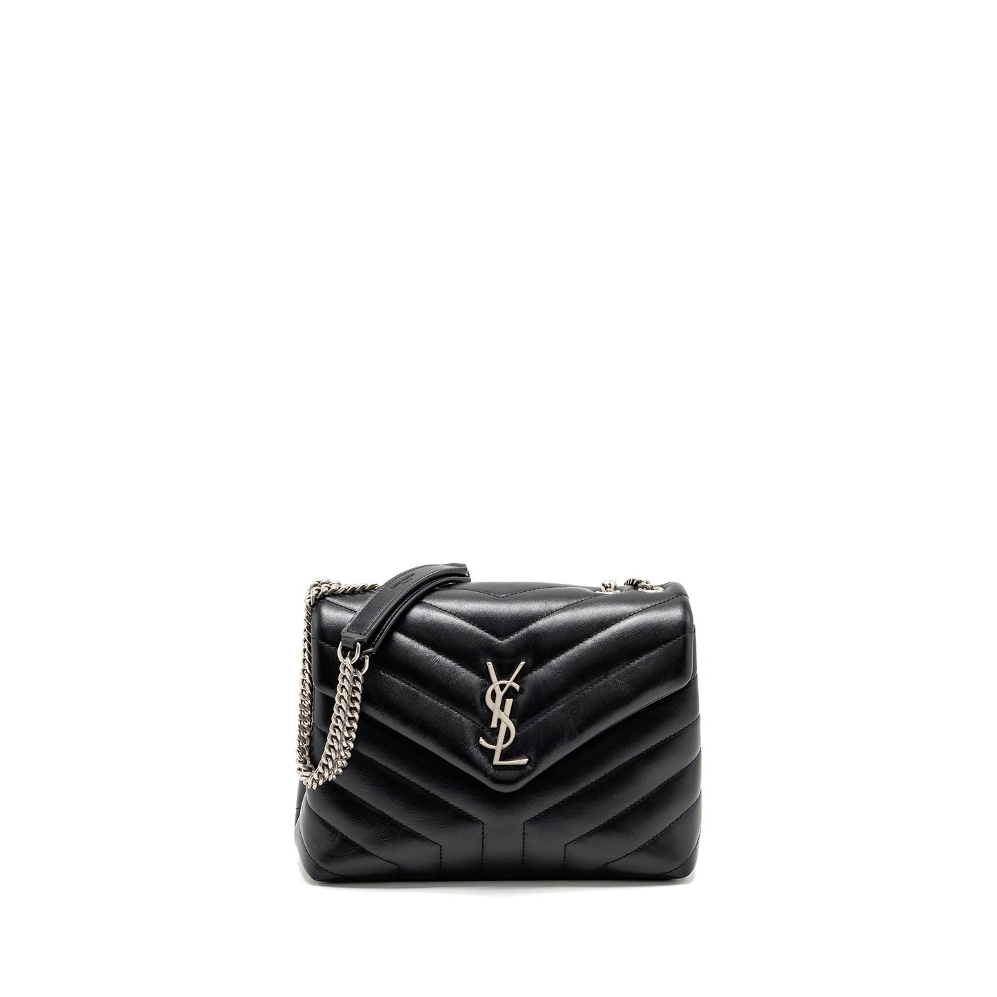 Saint Laurent/ Small Loulou Purse Calfskin Black