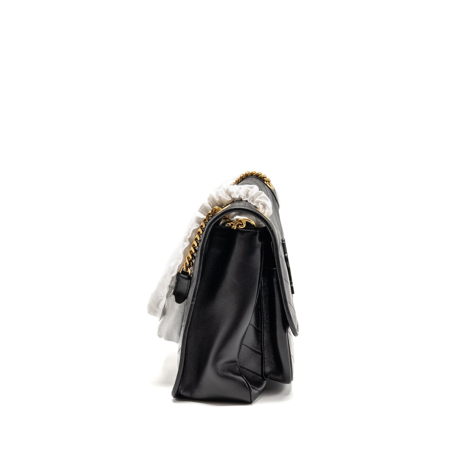 Saint Laurent Large Niki Purse Lambskin Black