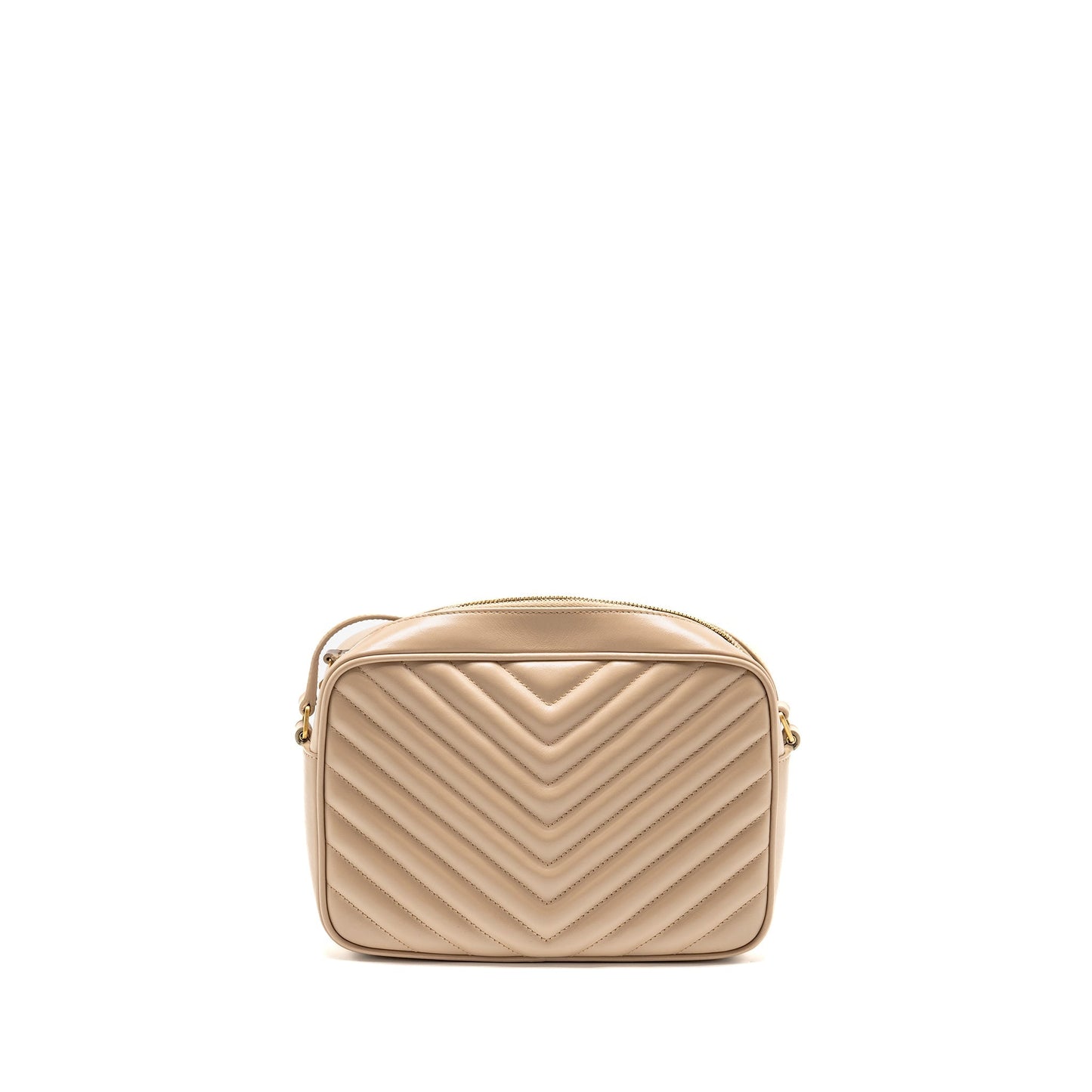 Saint Laurent/ Lou Camera Purse Calfskin Beige
