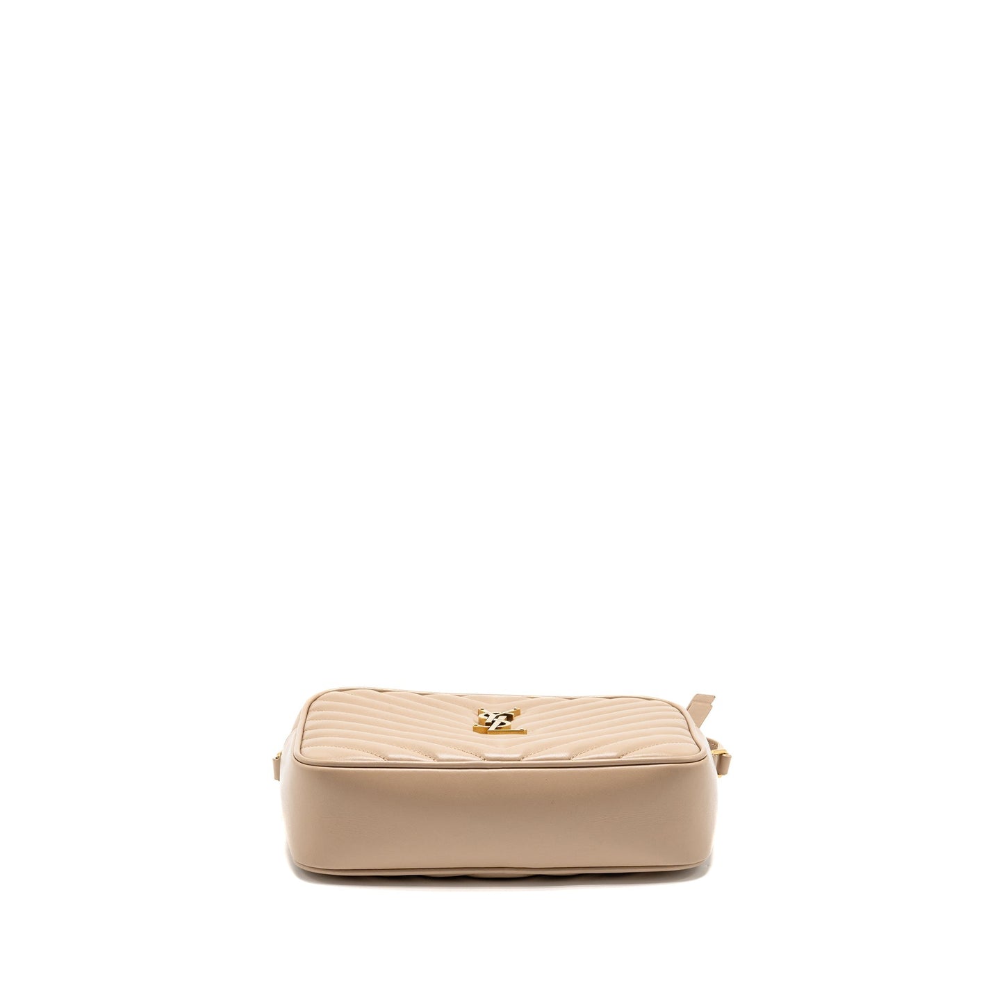 Saint Laurent/ Lou Camera Purse Calfskin Beige
