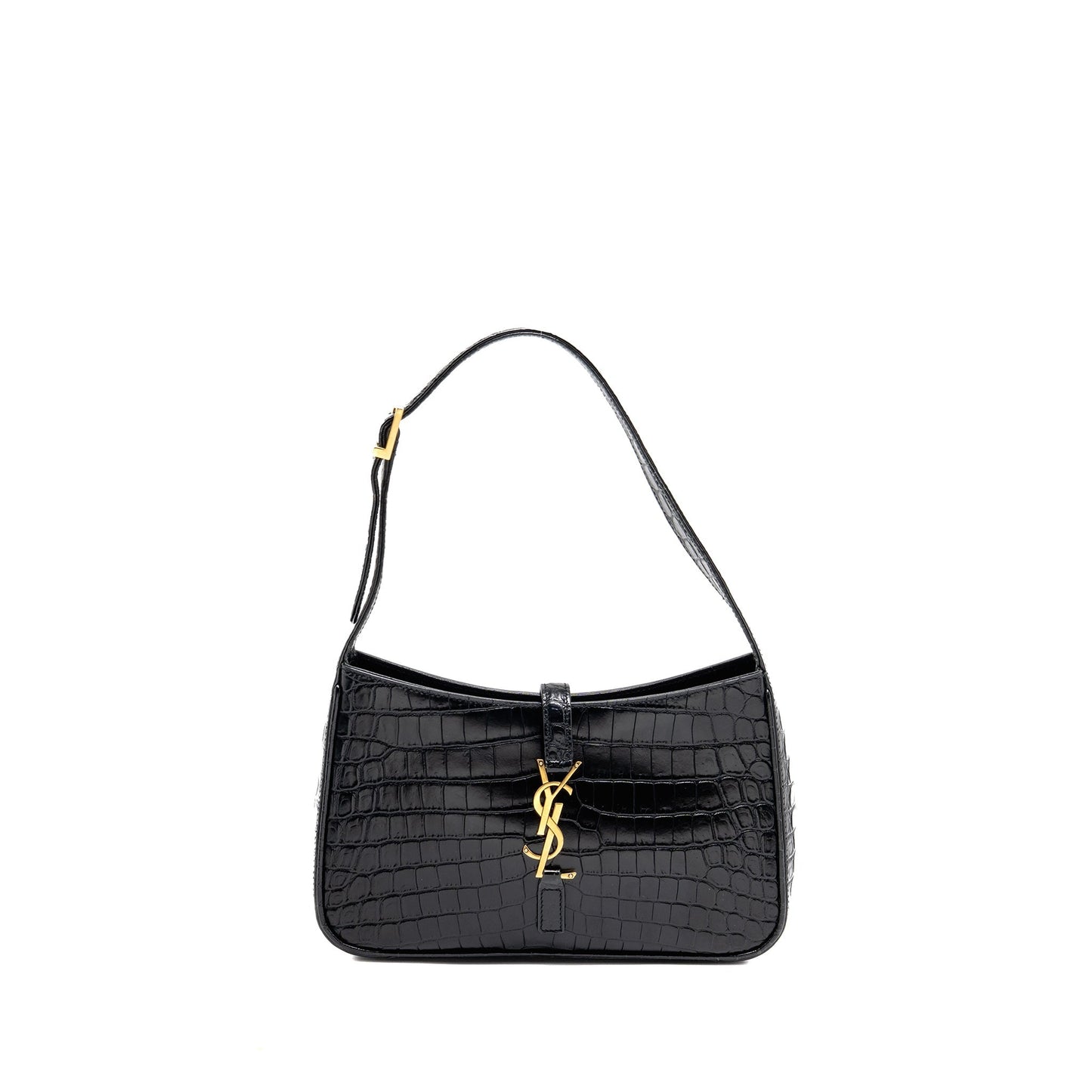 Saint Laurent/ Hobo Mini Purse Calfskin Black