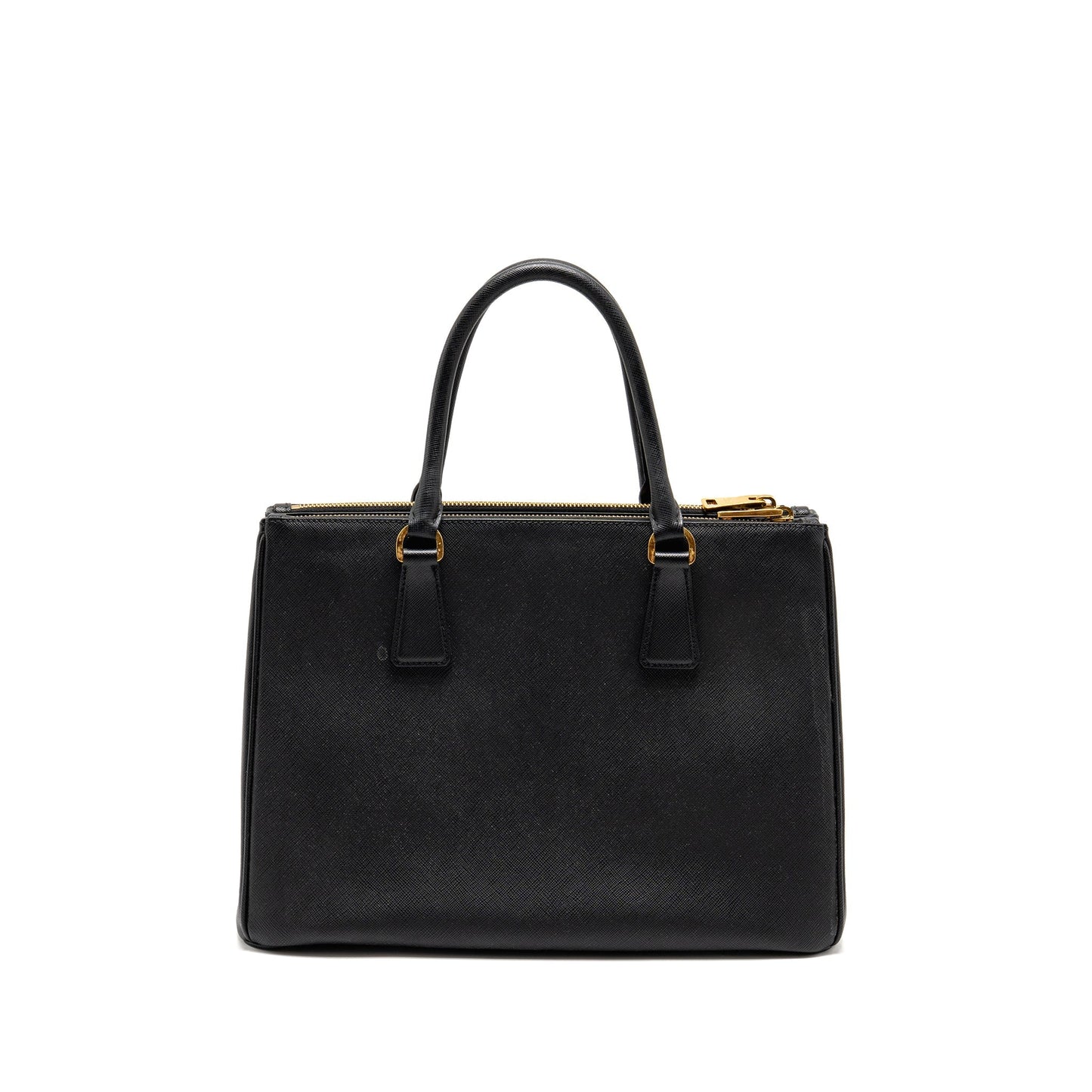 Prada Large Saffiano Tote Purse Galleria Saffiano Leather Black