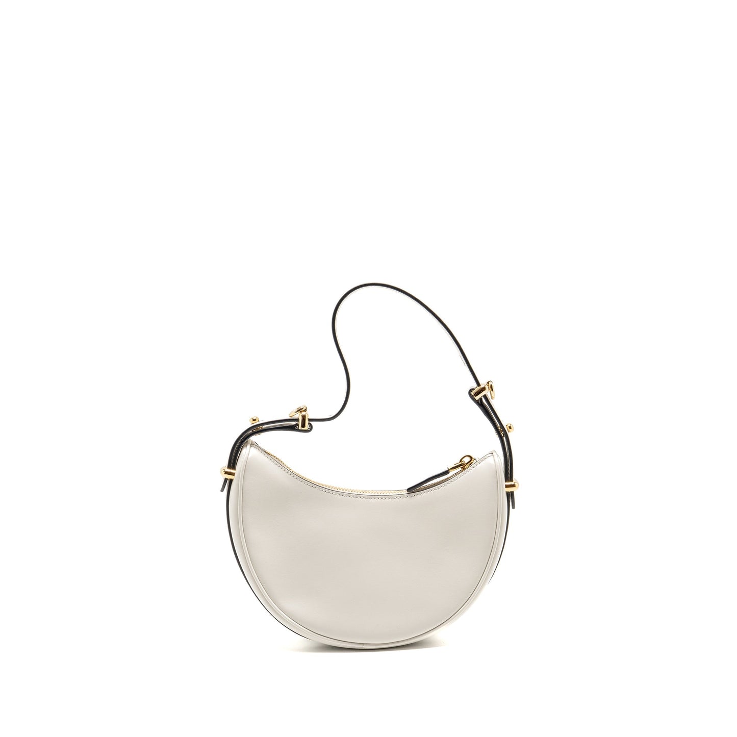 Prada Arqué Small Mini Purse Calfskin White