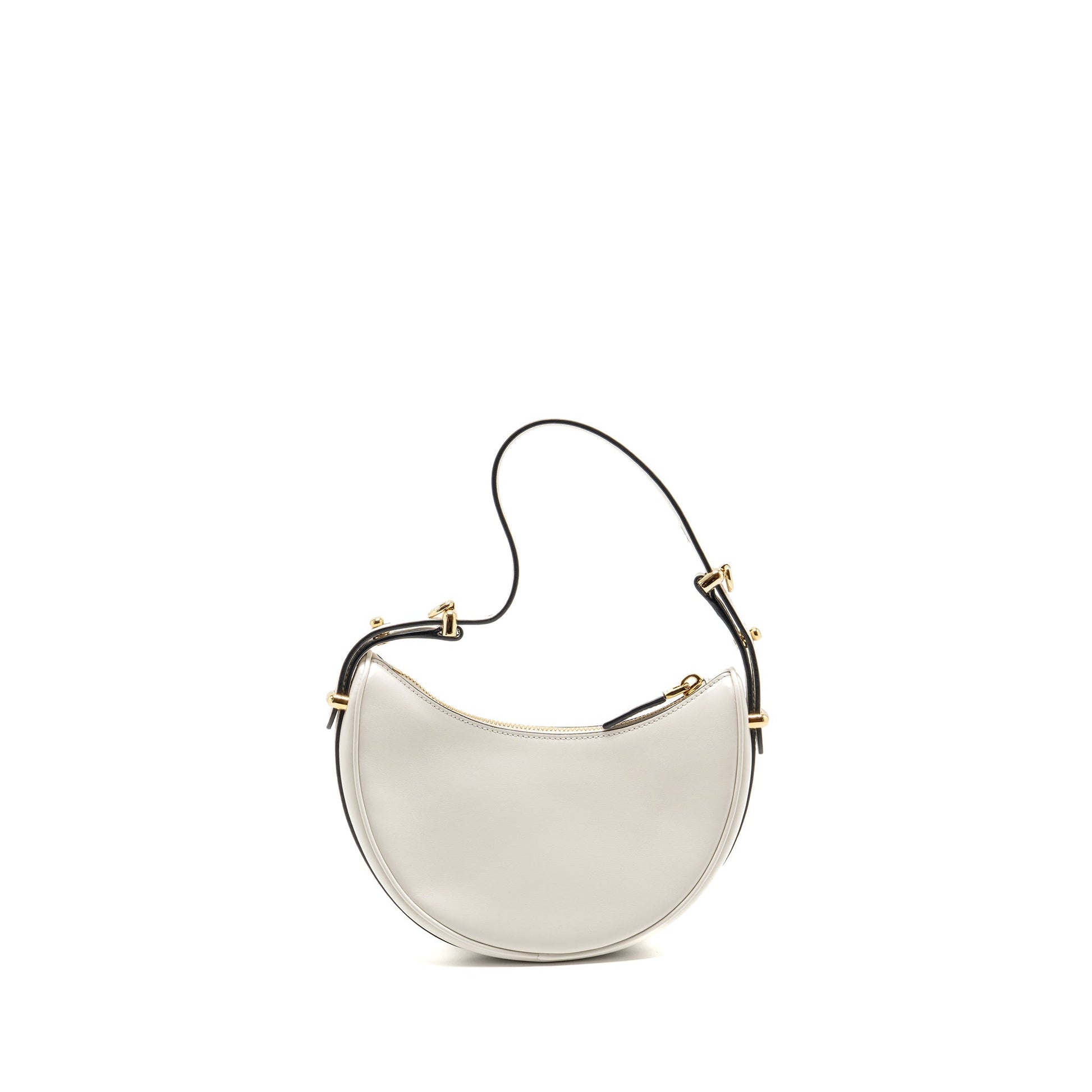 Prada Arqué Small Mini Purse Calfskin White