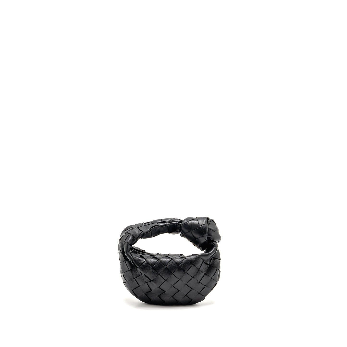 Bottega Veneta Candy Jodie Purse Lambskin Black