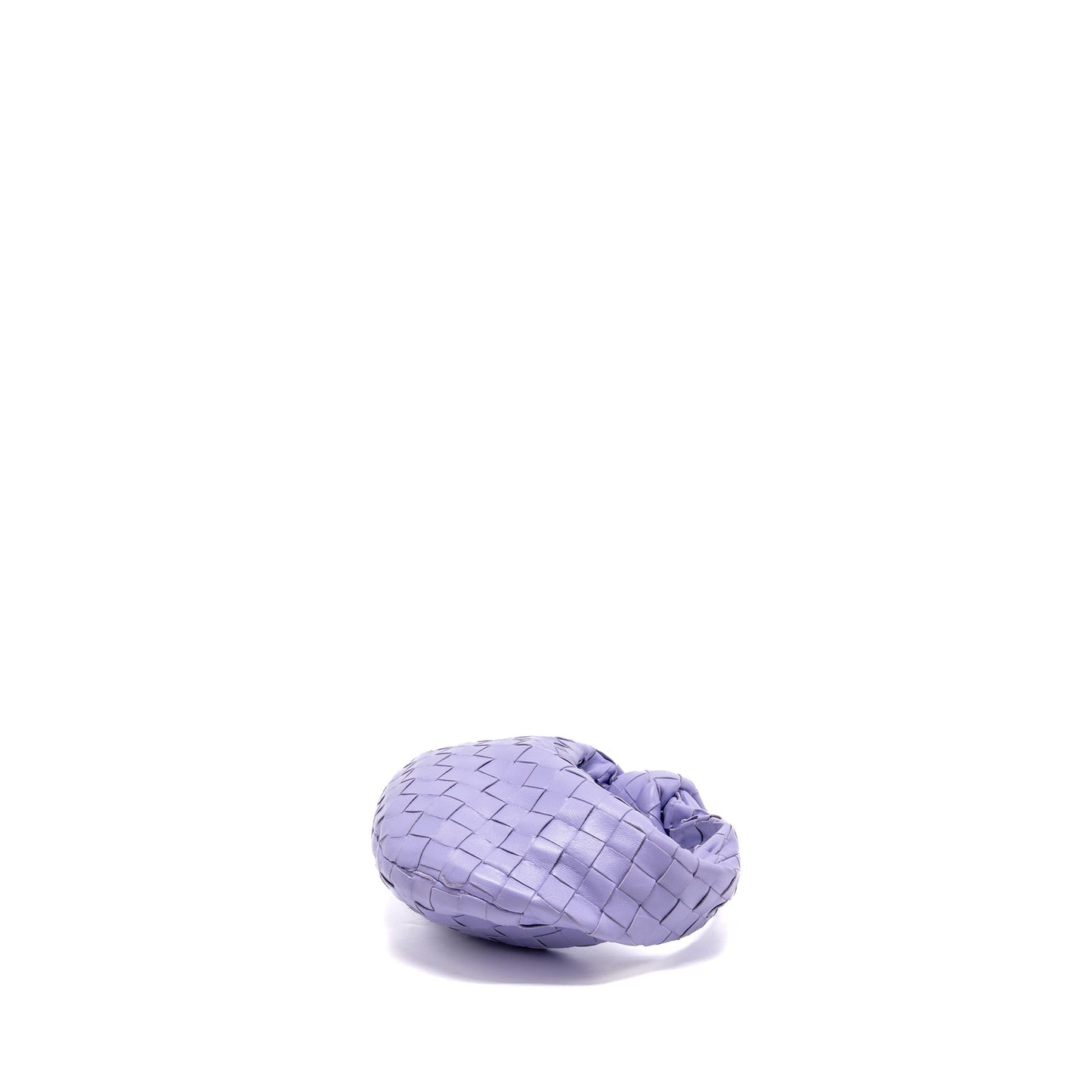 Bottega Veneta Mini Jodie Lambskin Purple