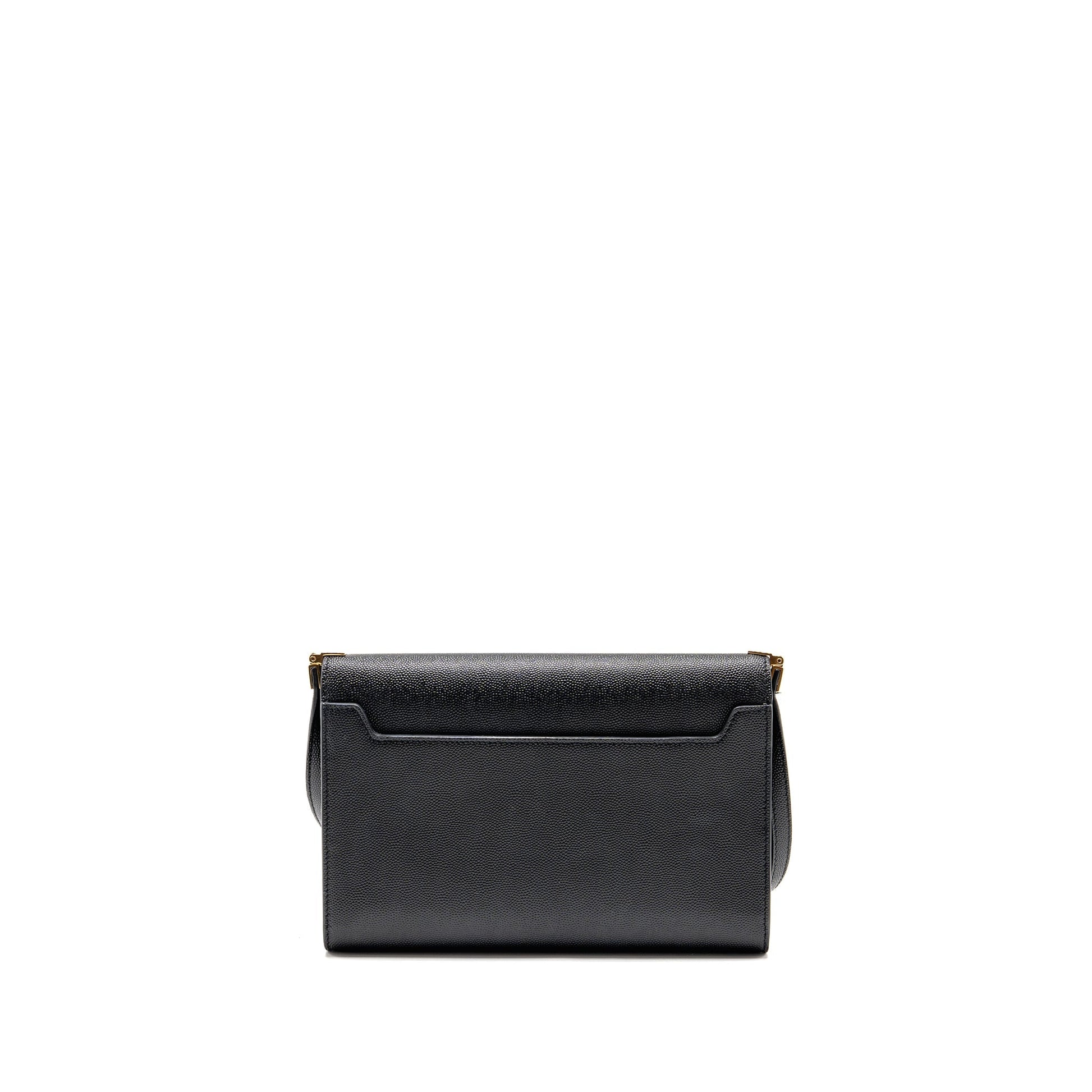 Saint Laurent/ Mini Uptown crossbody Purse calfskin black