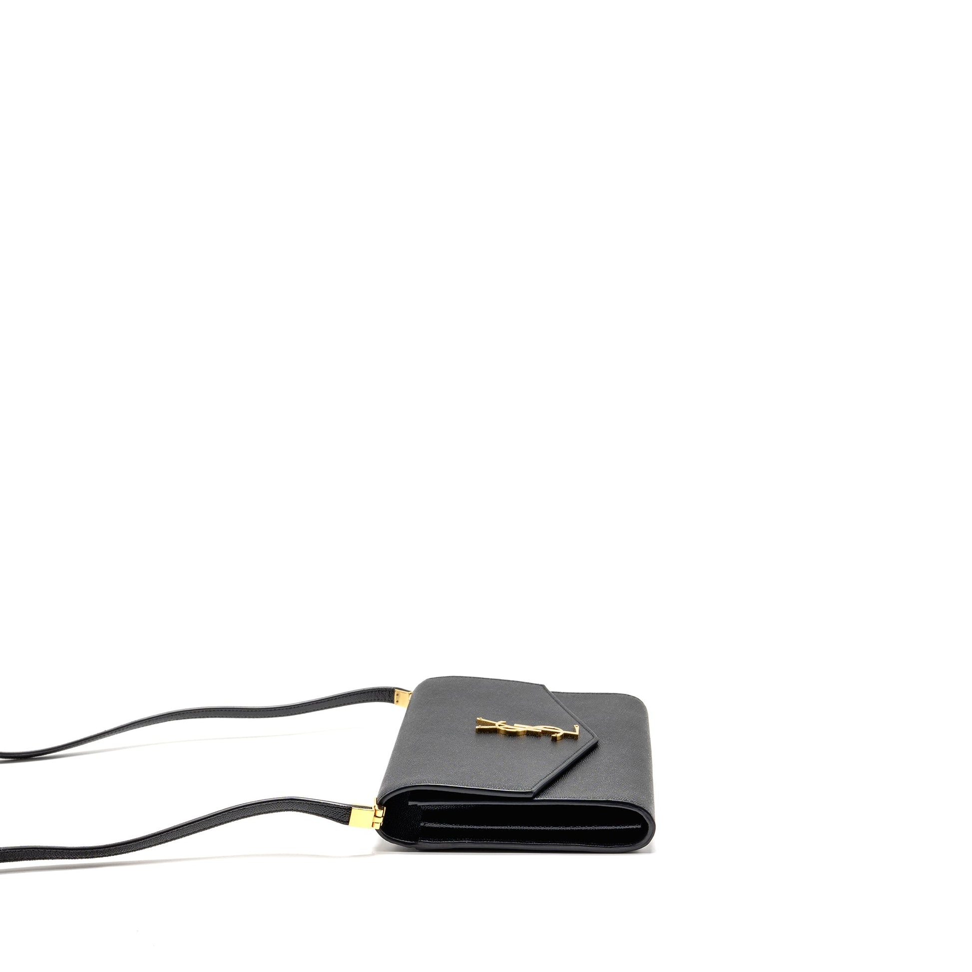 Saint Laurent/ Mini Uptown crossbody Purse calfskin black