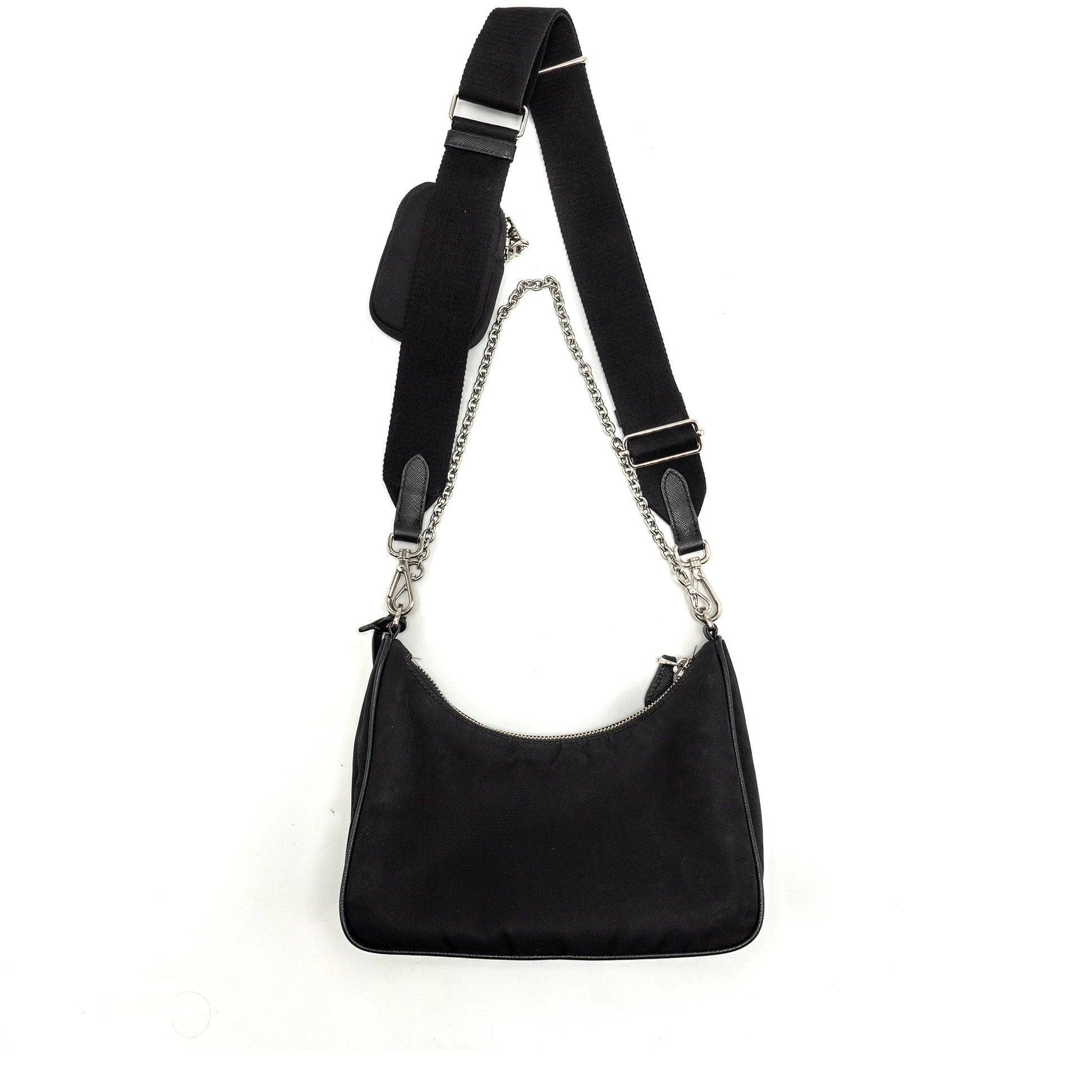 Prada Re-Edtion 2005 Purse Nylon Black