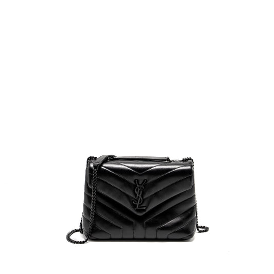 Saint Laurent/ Small Loulou Purse Calfskin Black