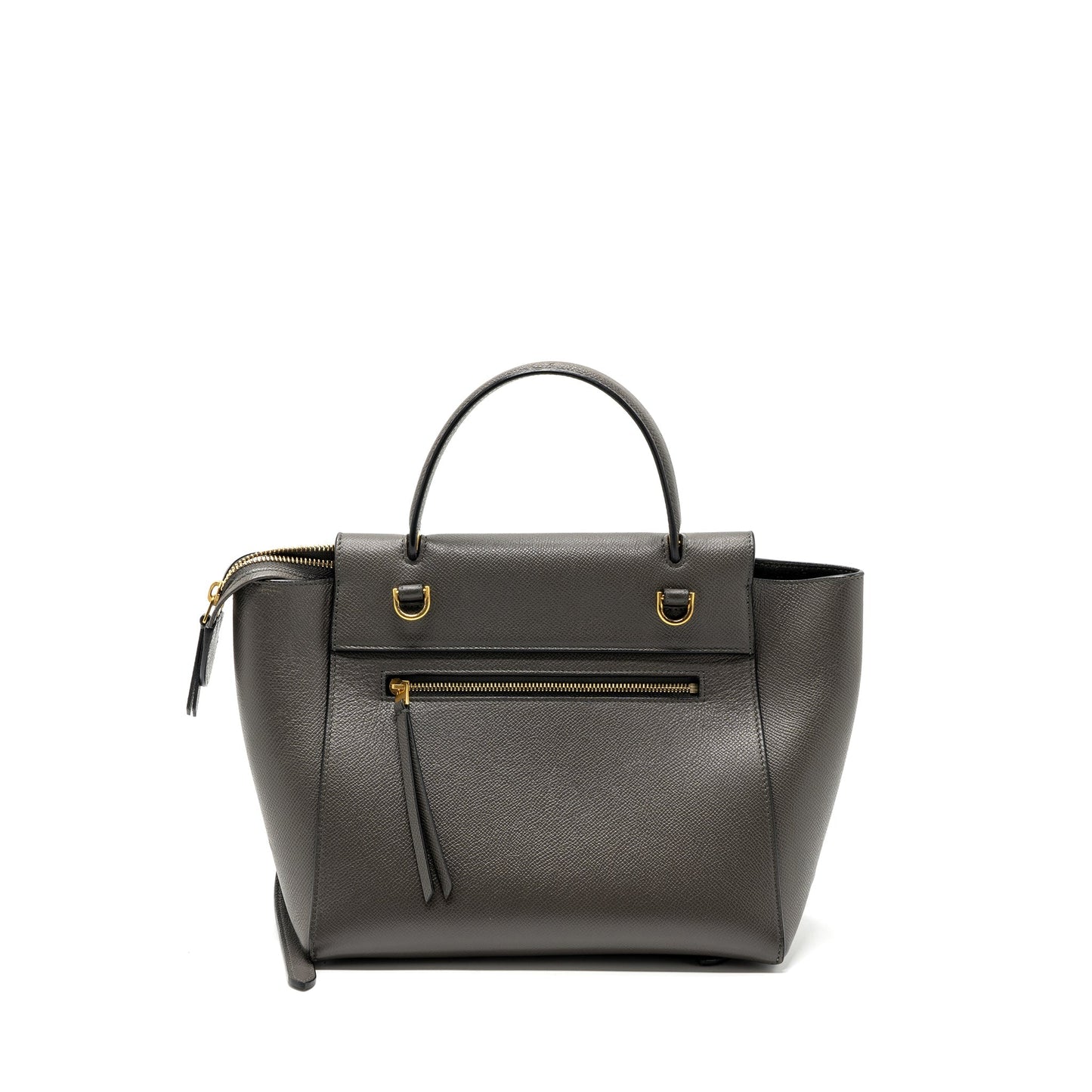 Celine micro belt bag calfskin grey GHW