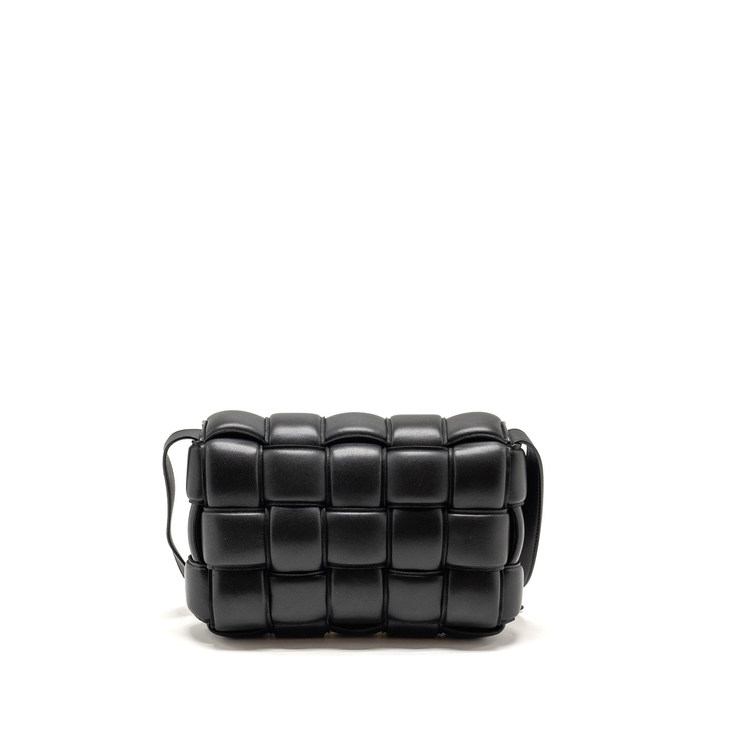 Bottega Veneta Padded Cassette Lambskin Black
