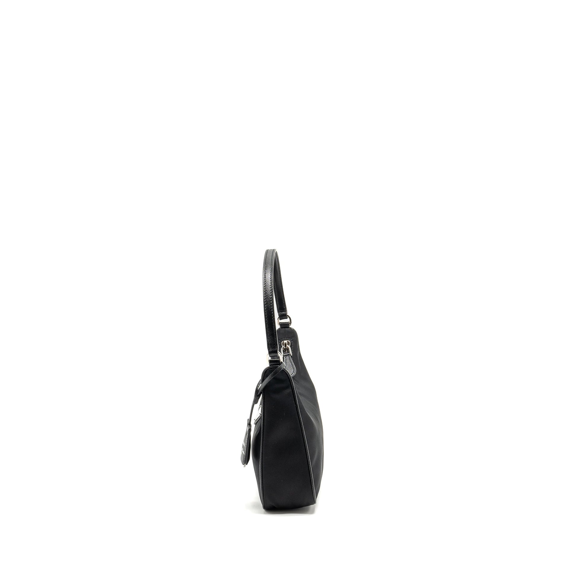 Prada Re-Edition 2005 Re-Nylon and Saffiano Mini Purse Black