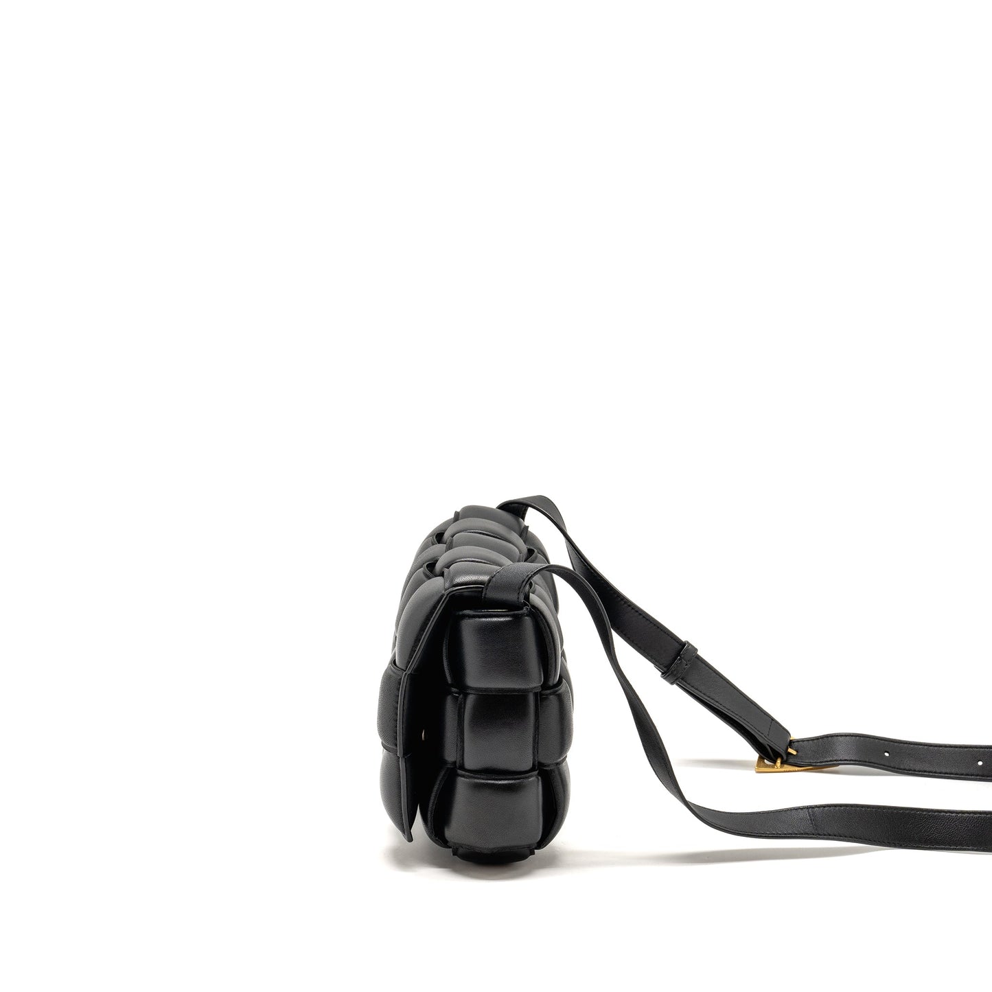 Bottega Veneta Padded Cassette Lambskin Black