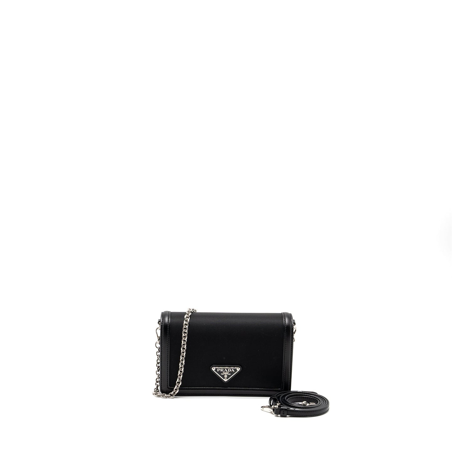Prada Miniborse Purse Nylon/Leather Black