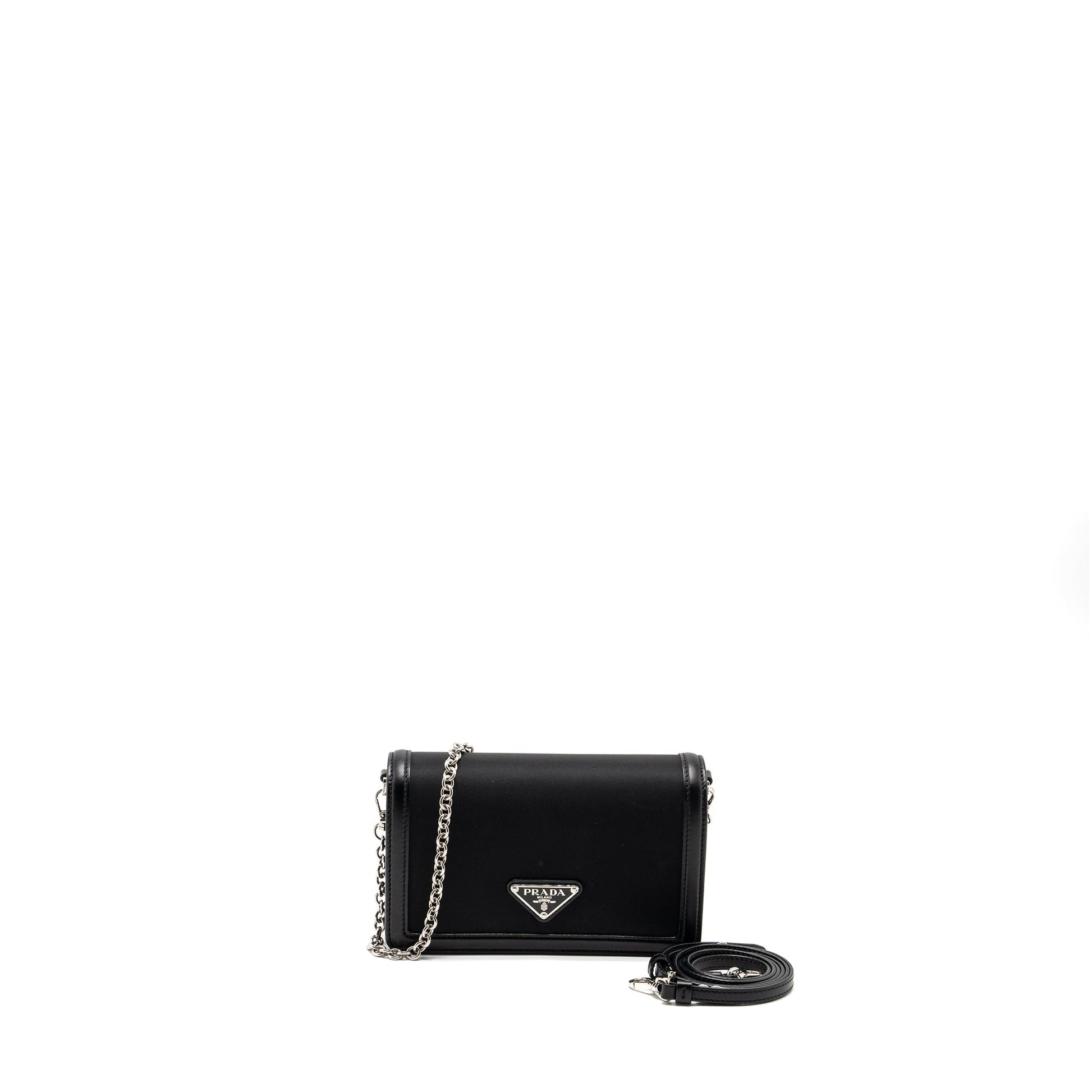 Prada Miniborse Purse Nylon/Leather Black