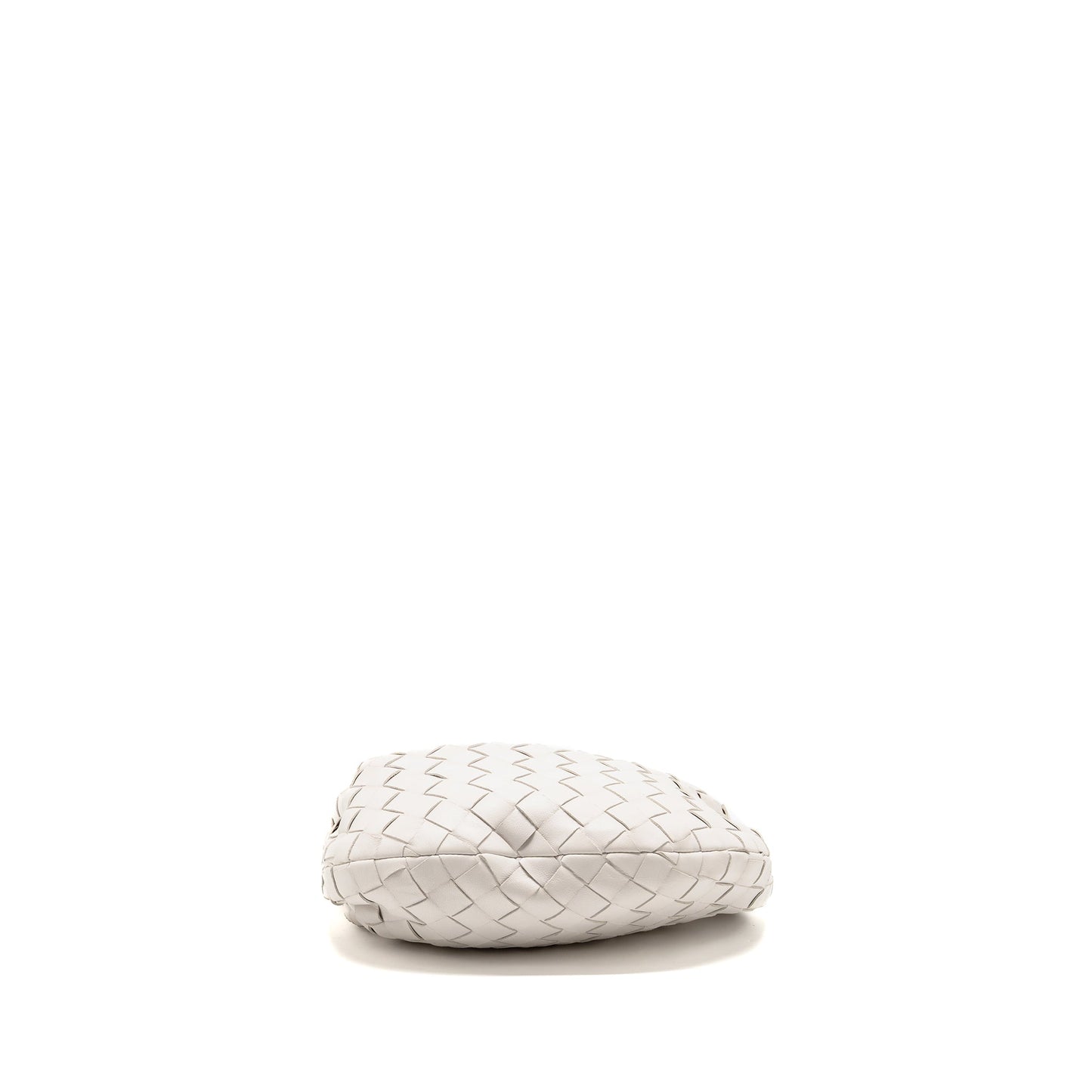 Bottega Veneta Mini Jodie Lambskin White
