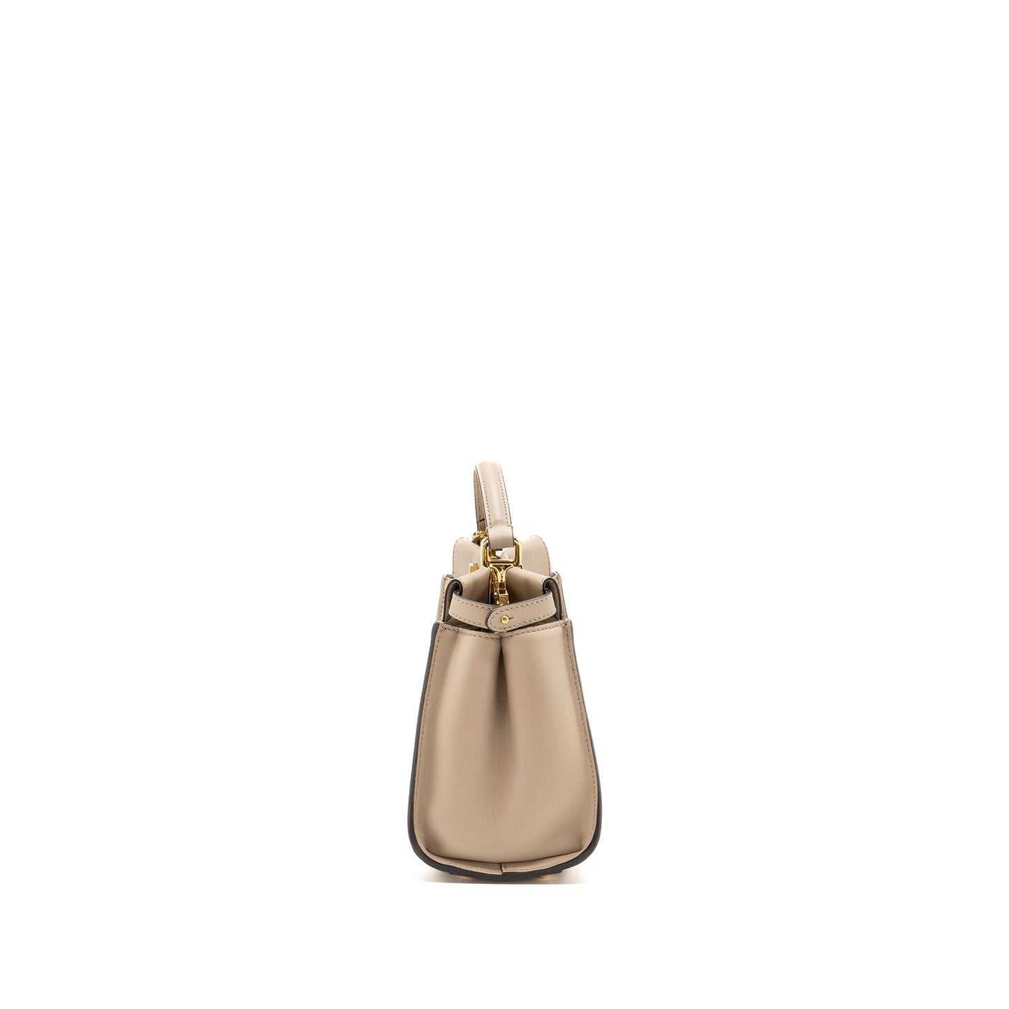 Fendi Peekaboo Mini Calfskin Beige