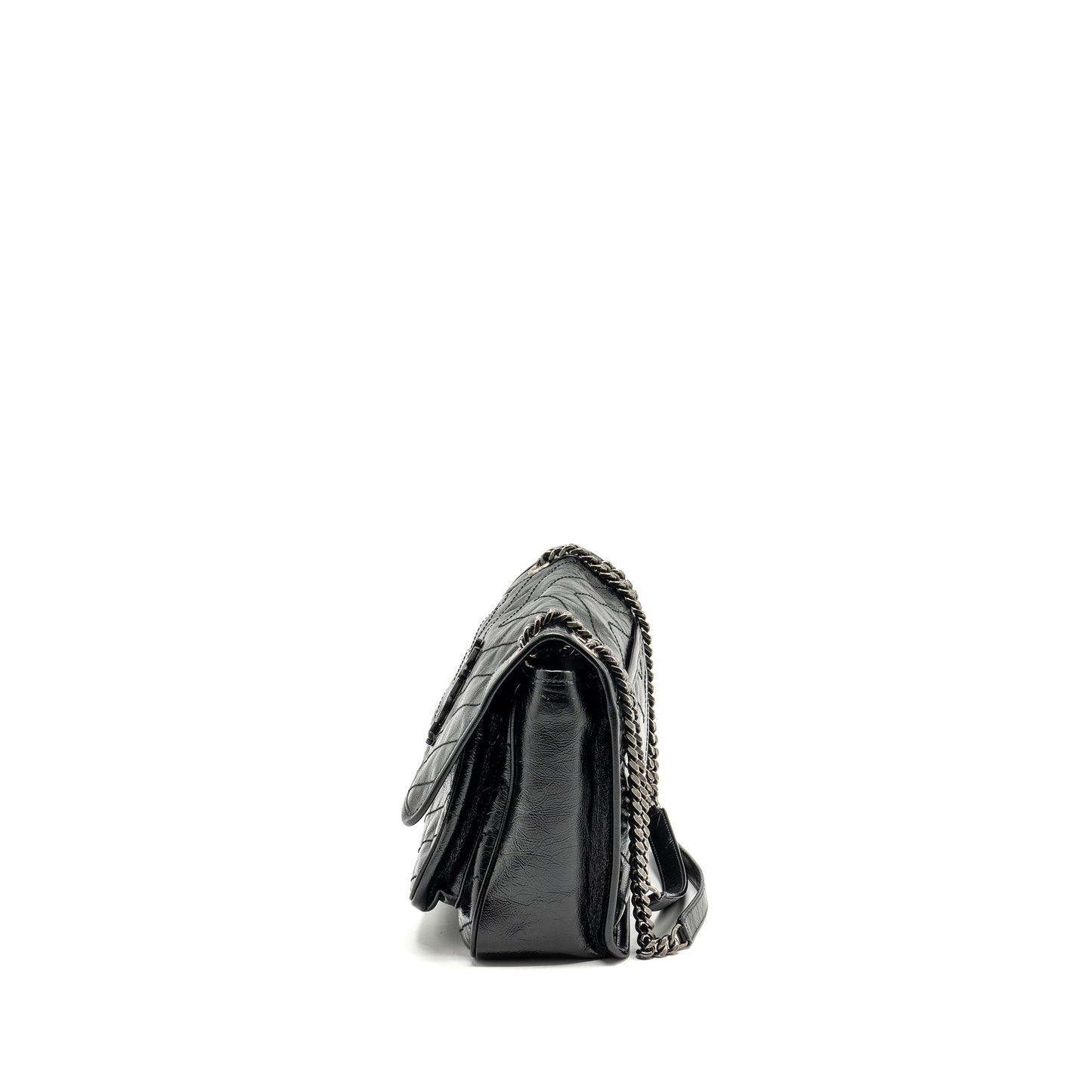 Saint Laurent/ Medium Niki Calfskin Black