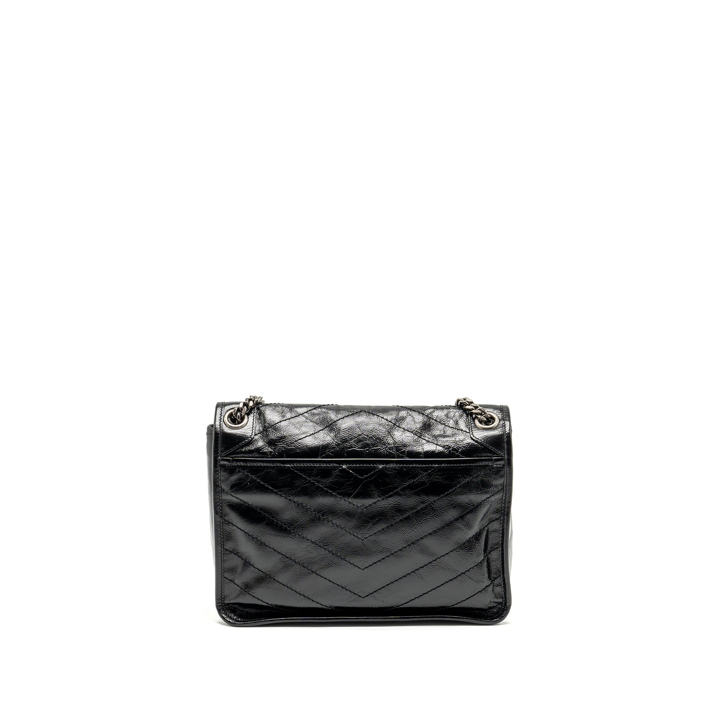 Saint Laurent/ Medium Niki Calfskin Black