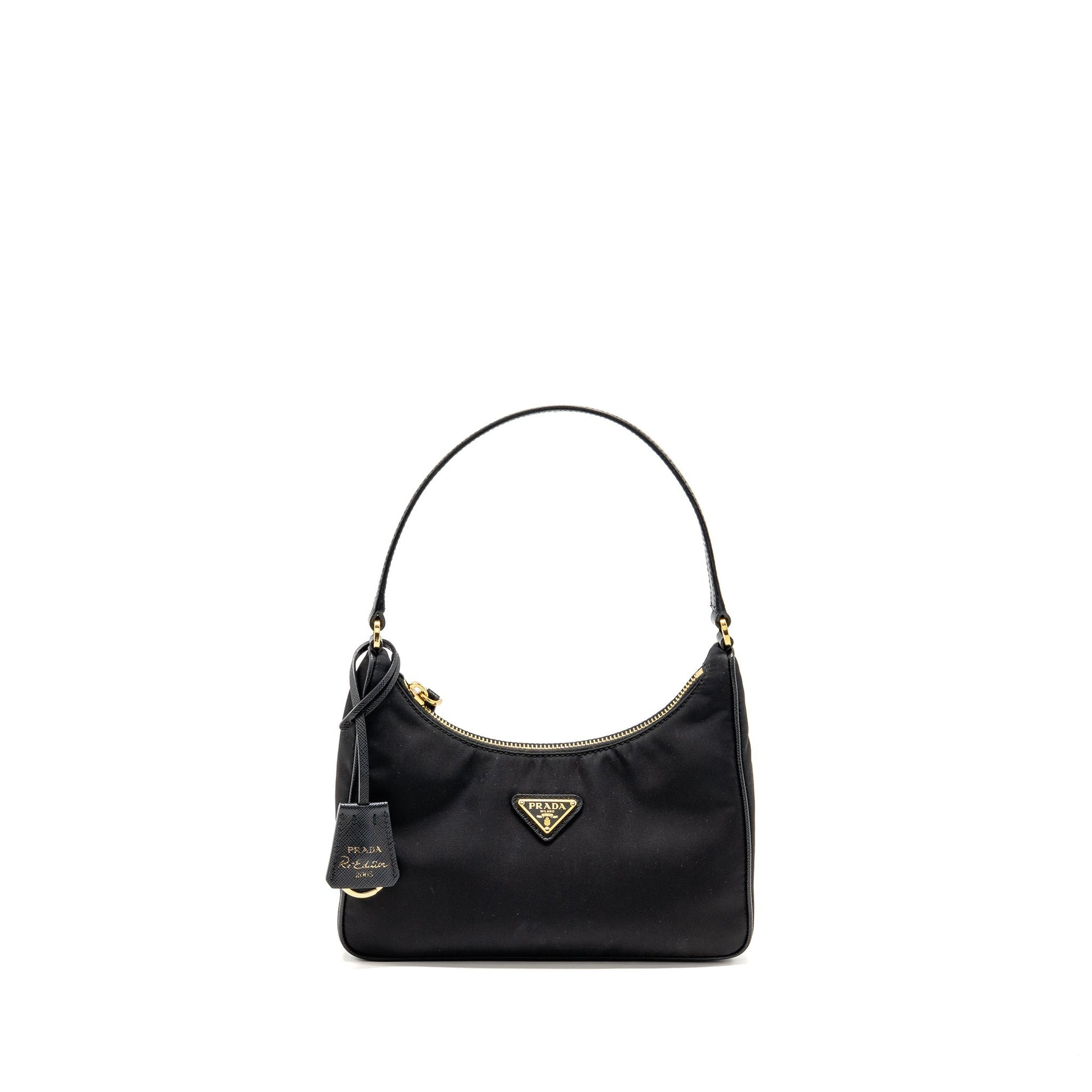 Prada Reedition 2005 Nylon Purse Black