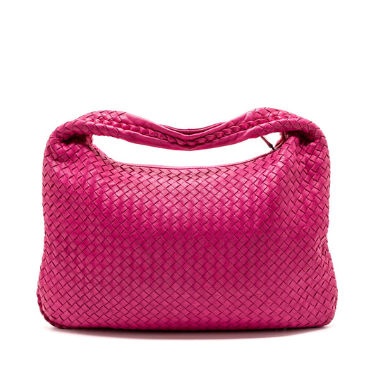 Bottega veneta intrecciato large Mini Purse Nappa pink