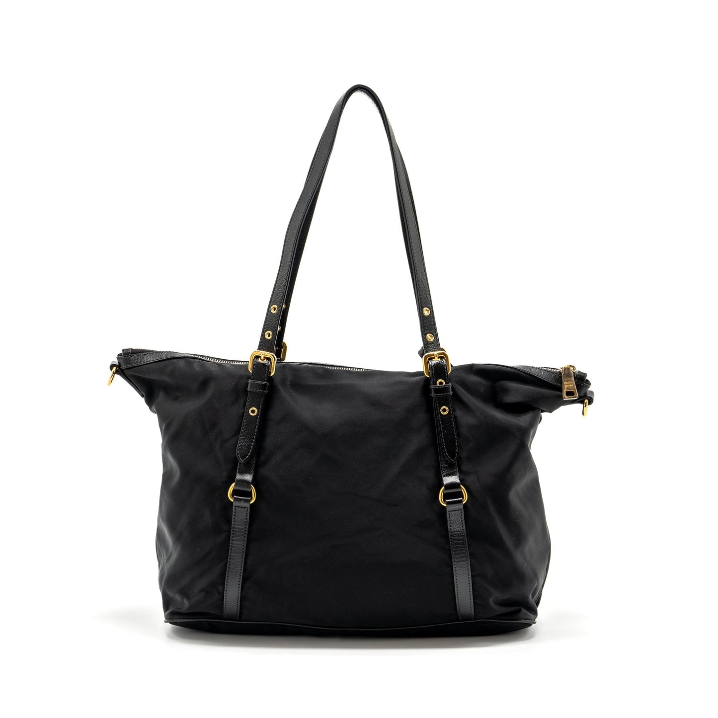 Prada Zip nylon Purse black