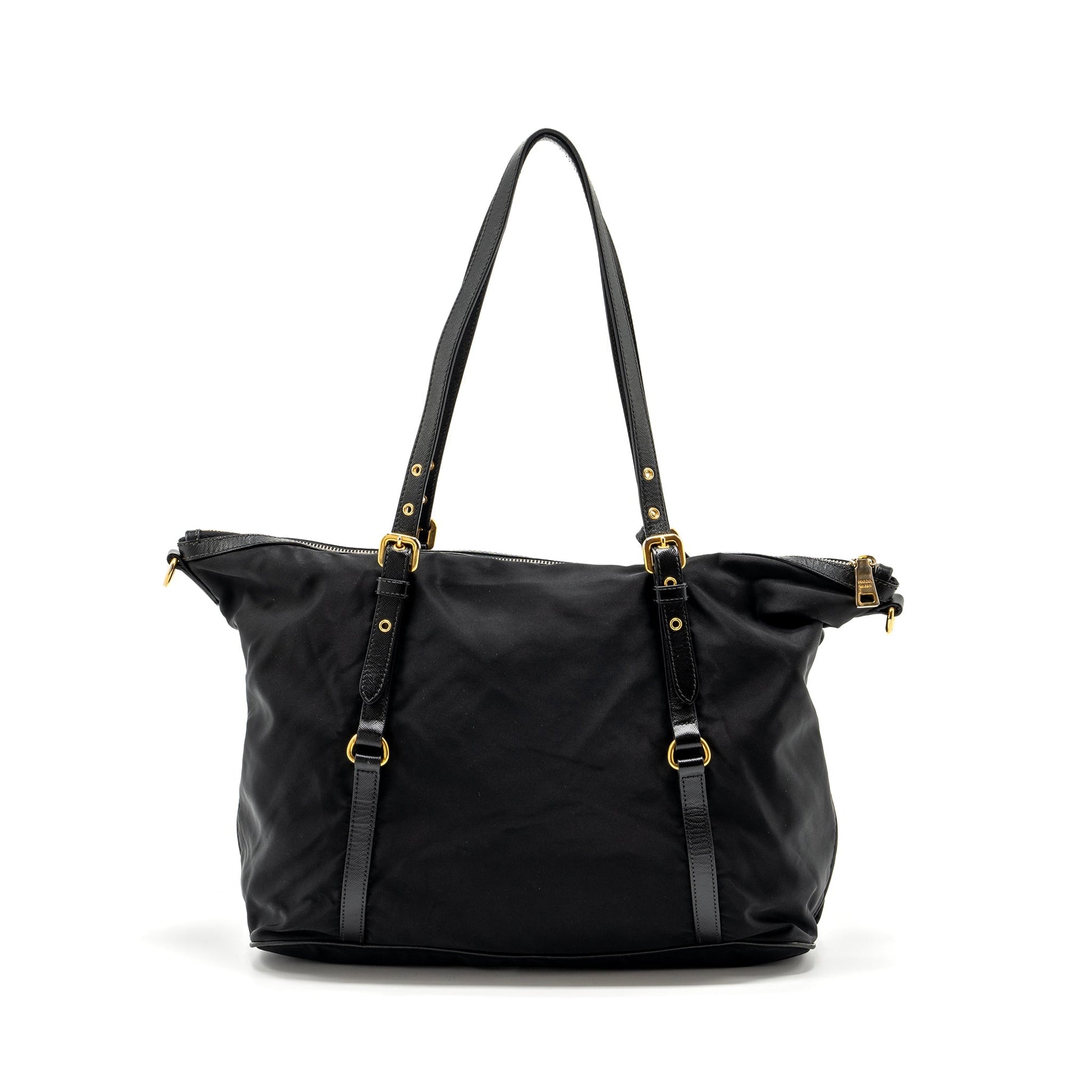 Prada Zip nylon Purse black