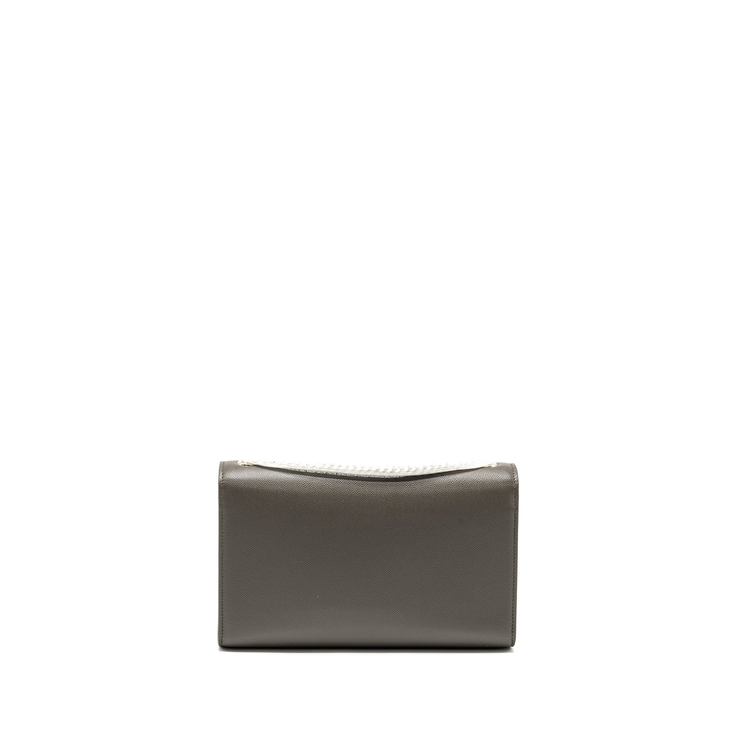Saint Laurent/ Medium Kate Purse Grained Calfskin Grey