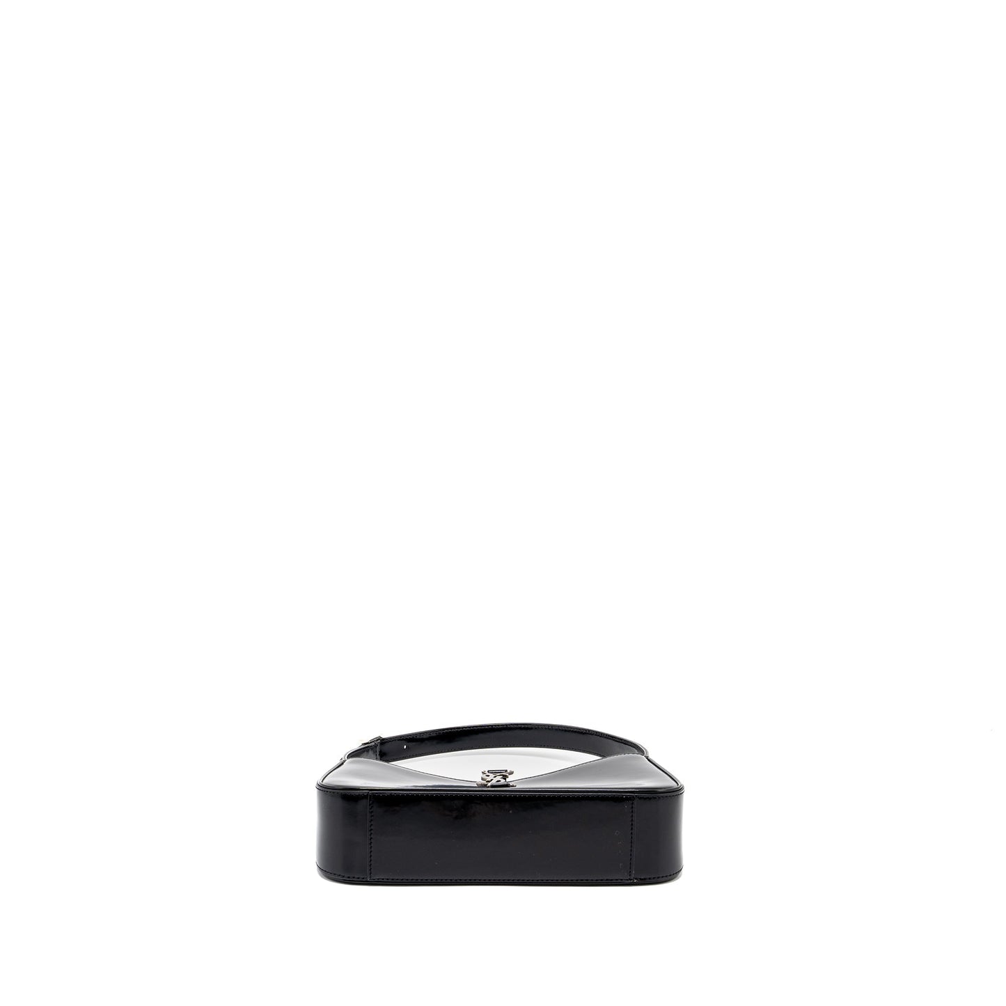 Saint Laurent Le 5 A 7 shiny calfskin black