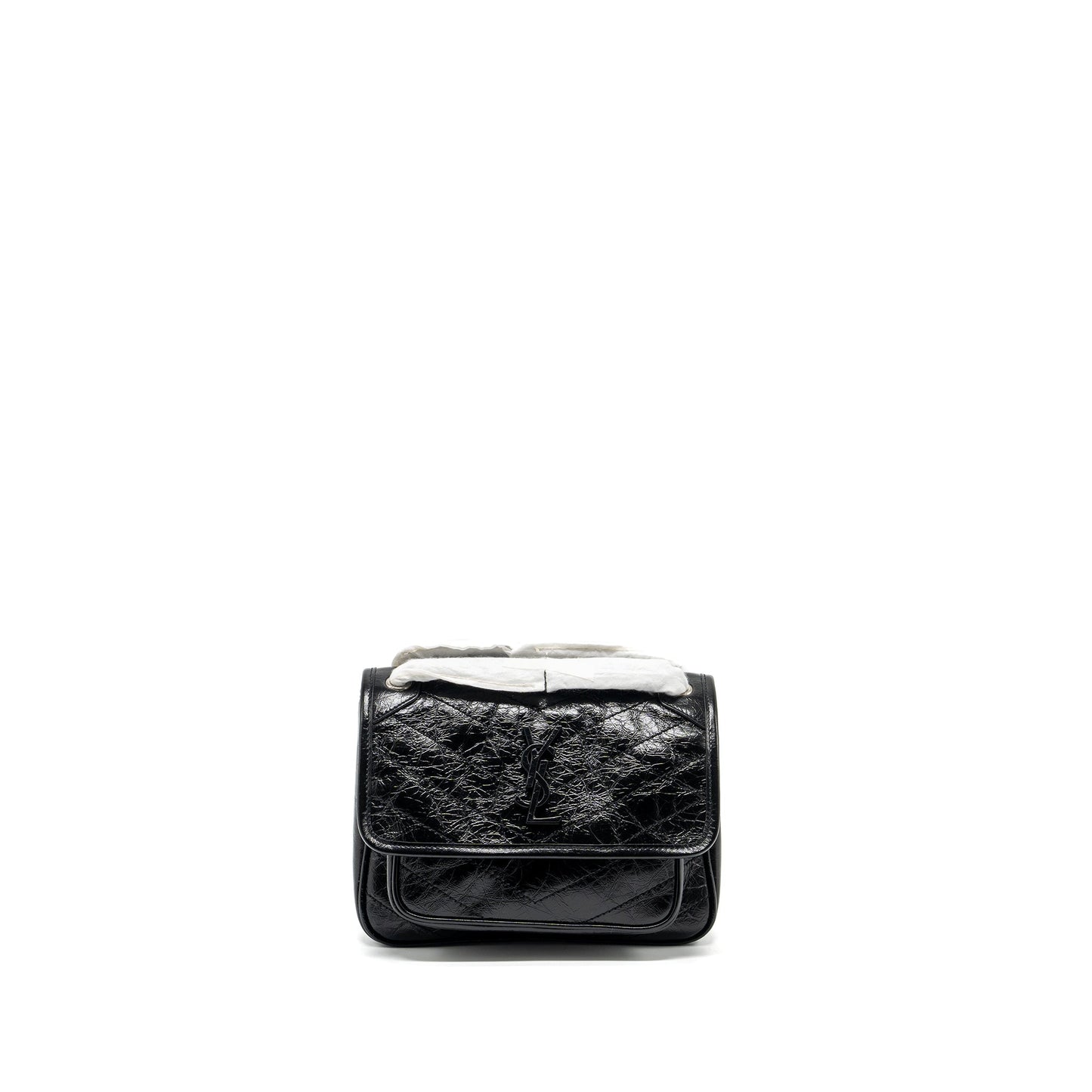 Saint Laurent Niki Baby leather black