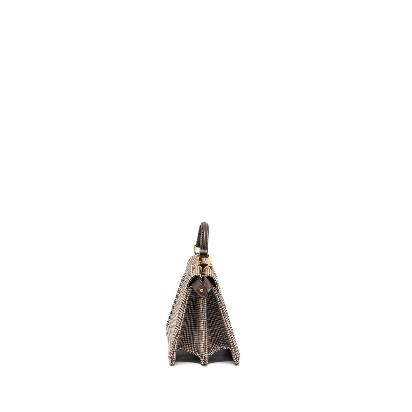 Fendi Peekaboo Iseeu Petite Mini fabric brown multicolour