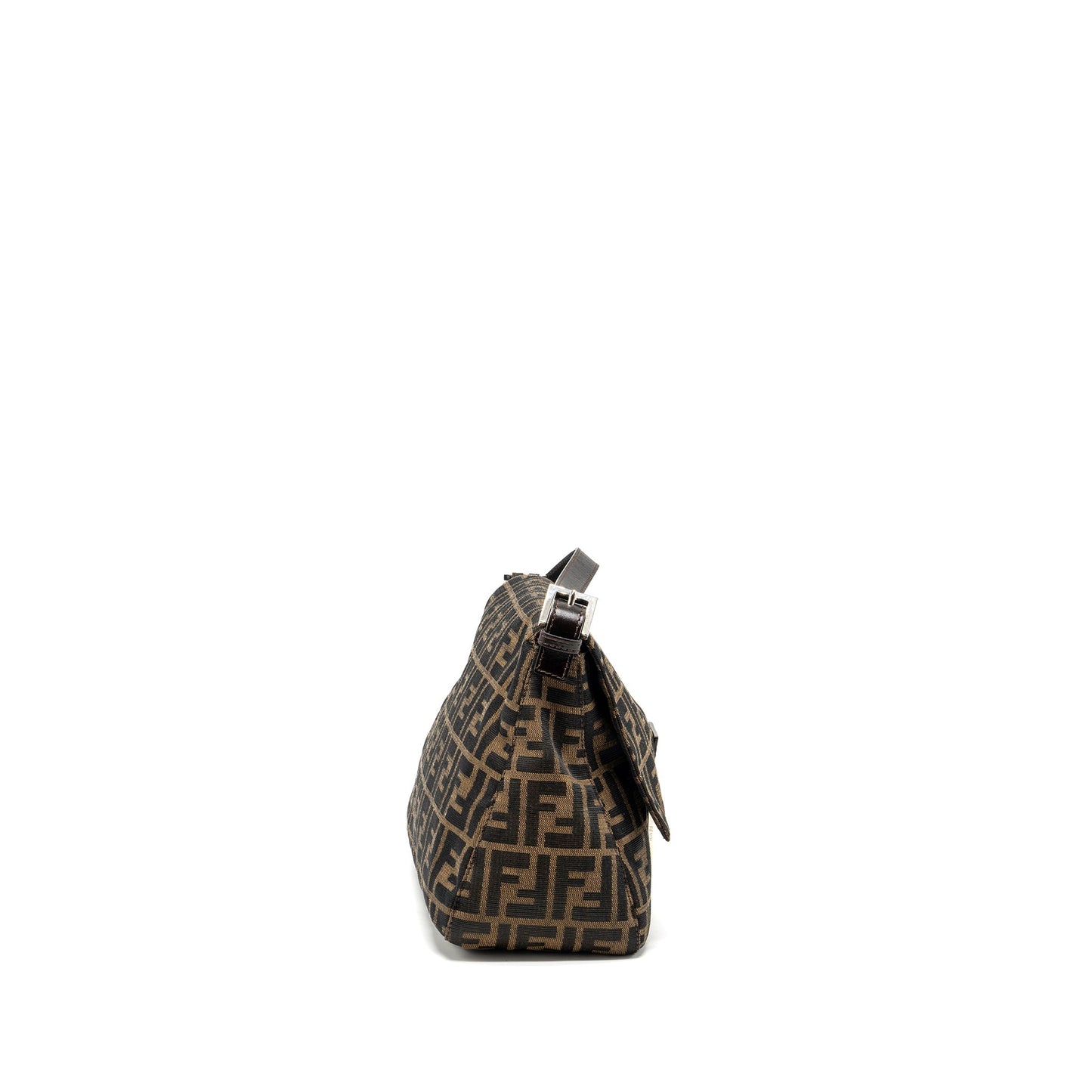 Fendi   Zucca Mamma Baguette Purse canvas brown