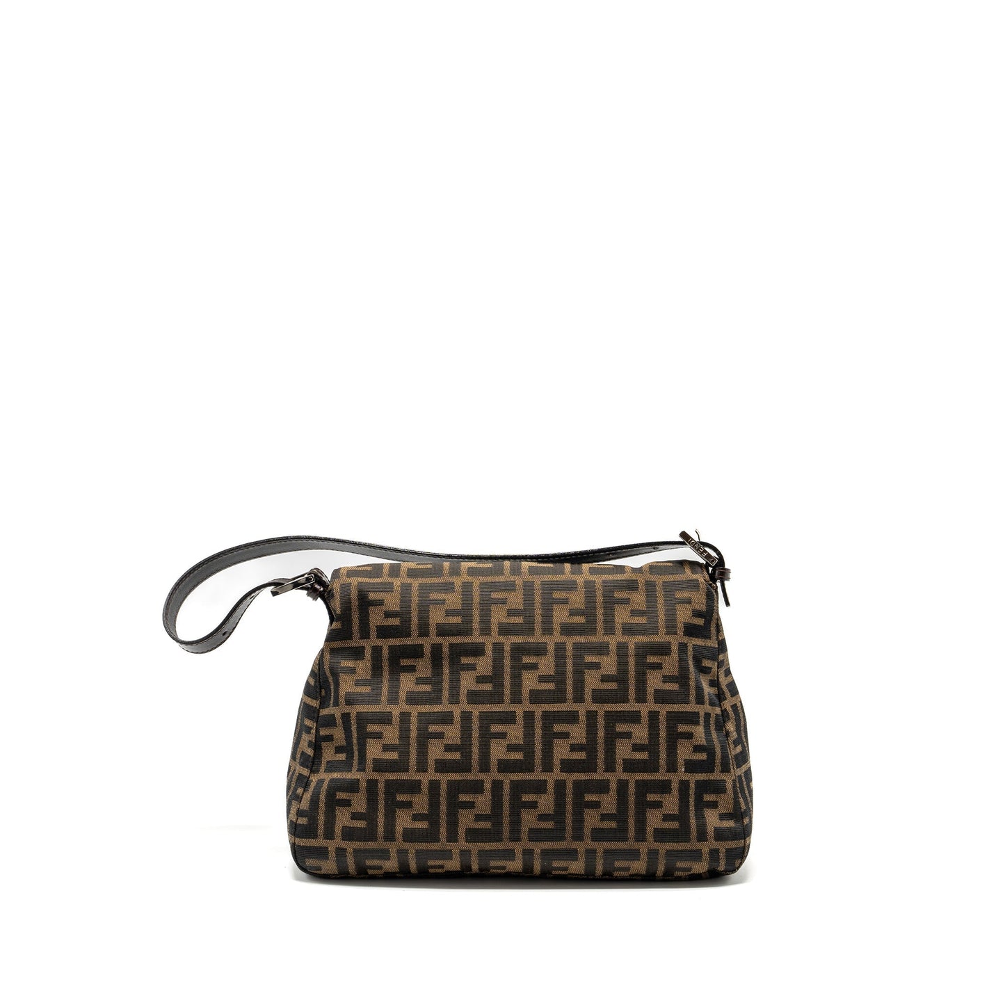 Fendi Vintage Zucca Mamma Baguette Purse canvas brown