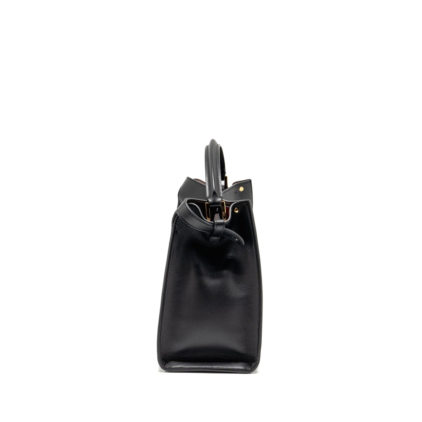Fendi Peekaboo X-Lite Medium Calfskin Black