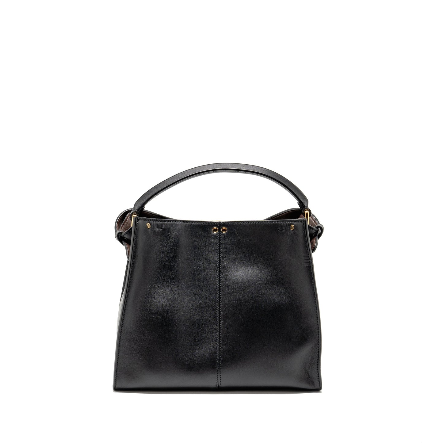 Fendi Peekaboo X-Lite Medium Calfskin Black