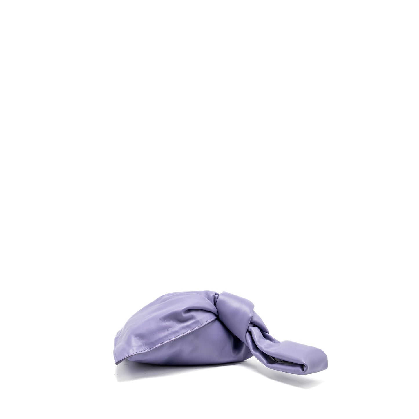 Bottega Veneta Twist Purse Leather Light Purple
