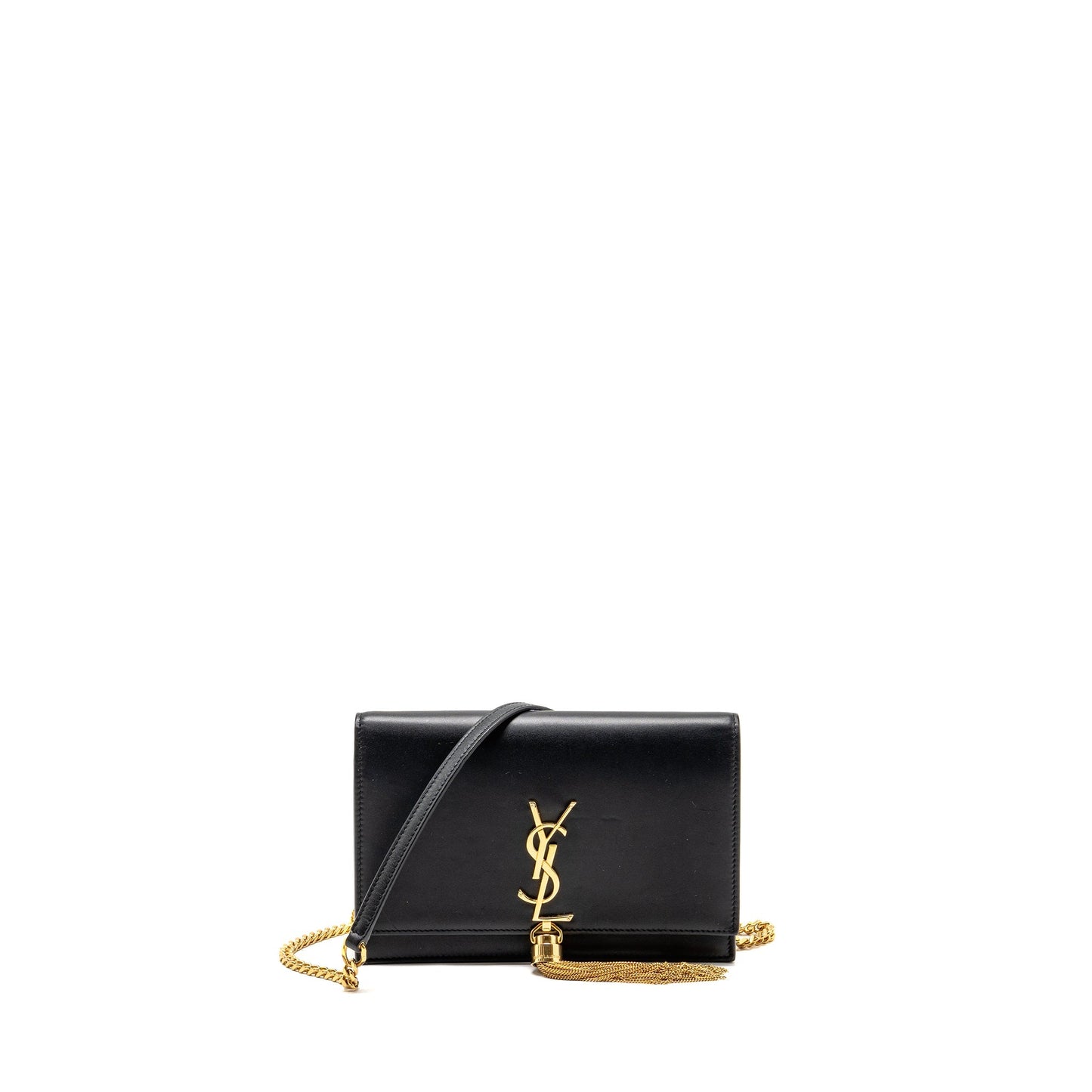 Saint Laurent/ Small tassel Kate Purse calfskin black