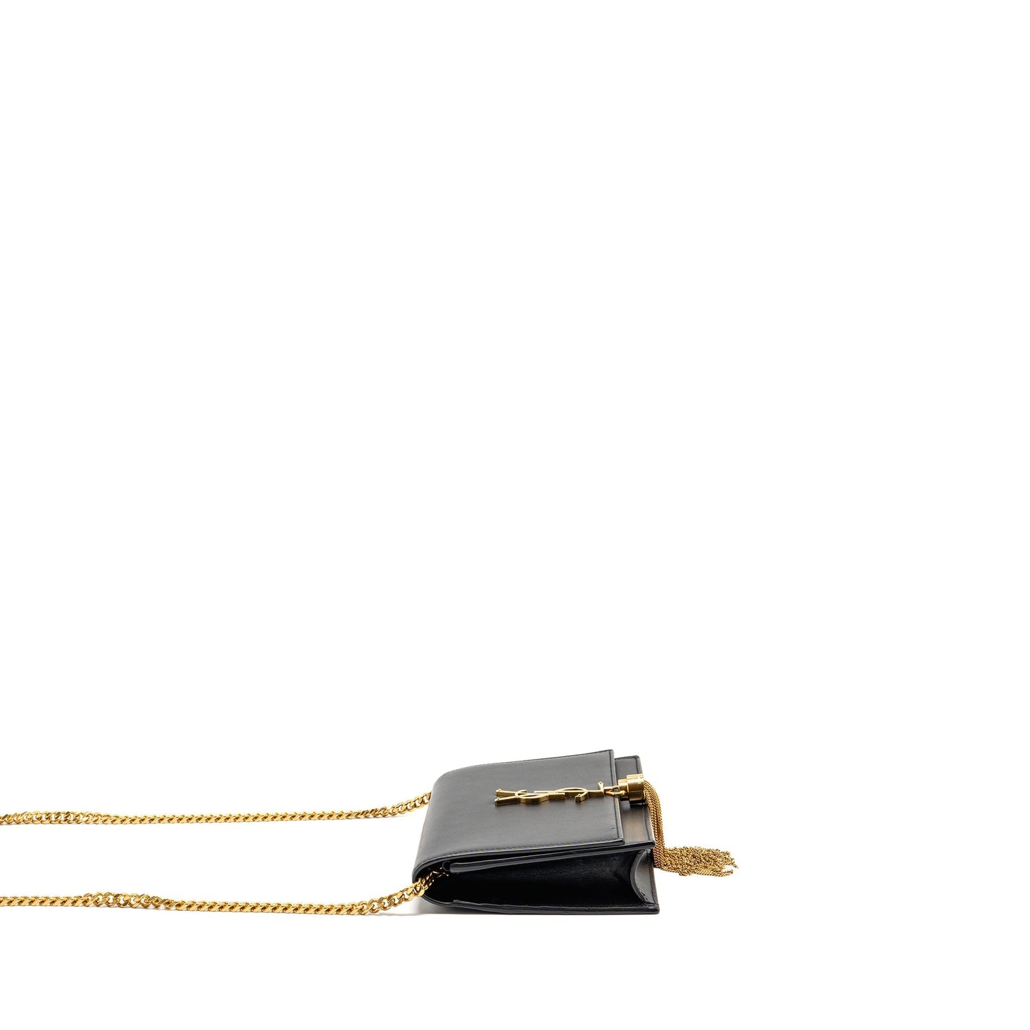 Saint Laurent/ Small tassel Kate Purse calfskin black