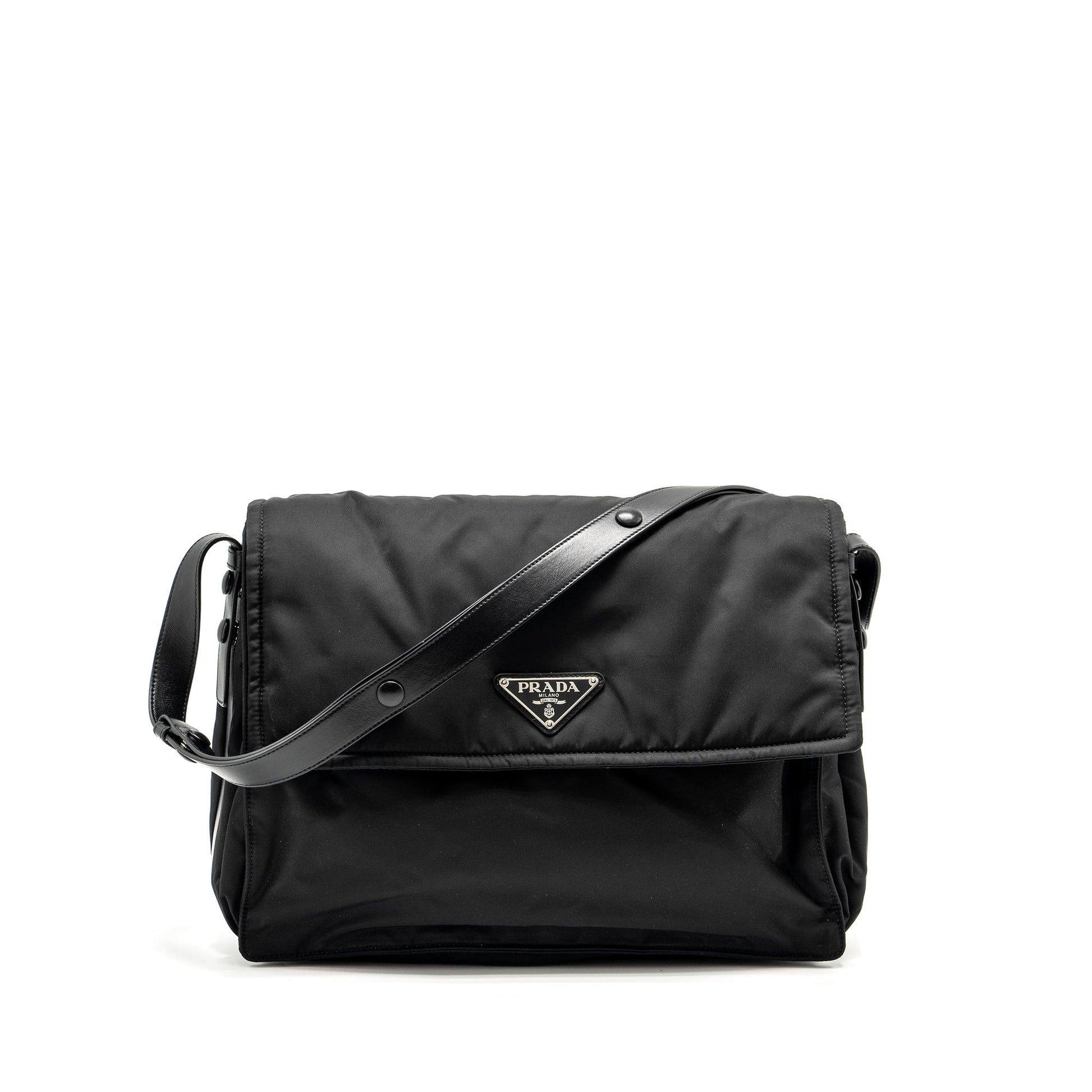 Prada Padded Re-Nylon Mini Purse Black