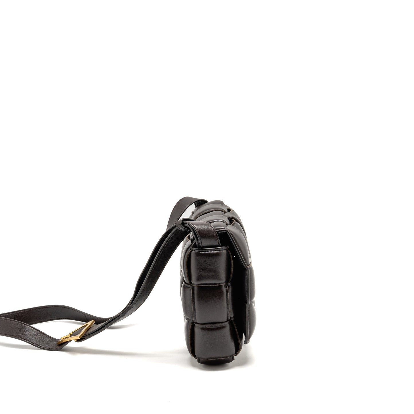 Bottega Veneta Padded Cassette Lambskin Brown
