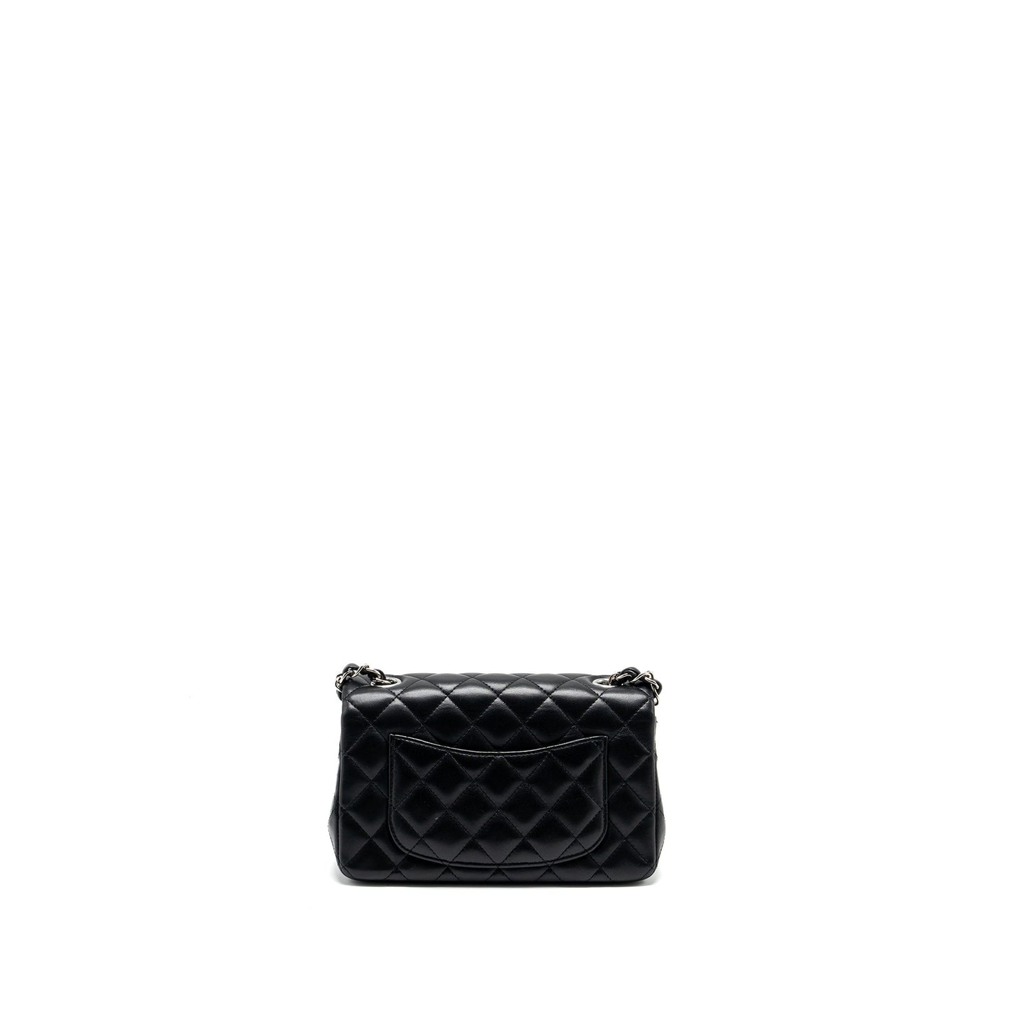 Chanel Mini Rectangular flap bag lambskin black